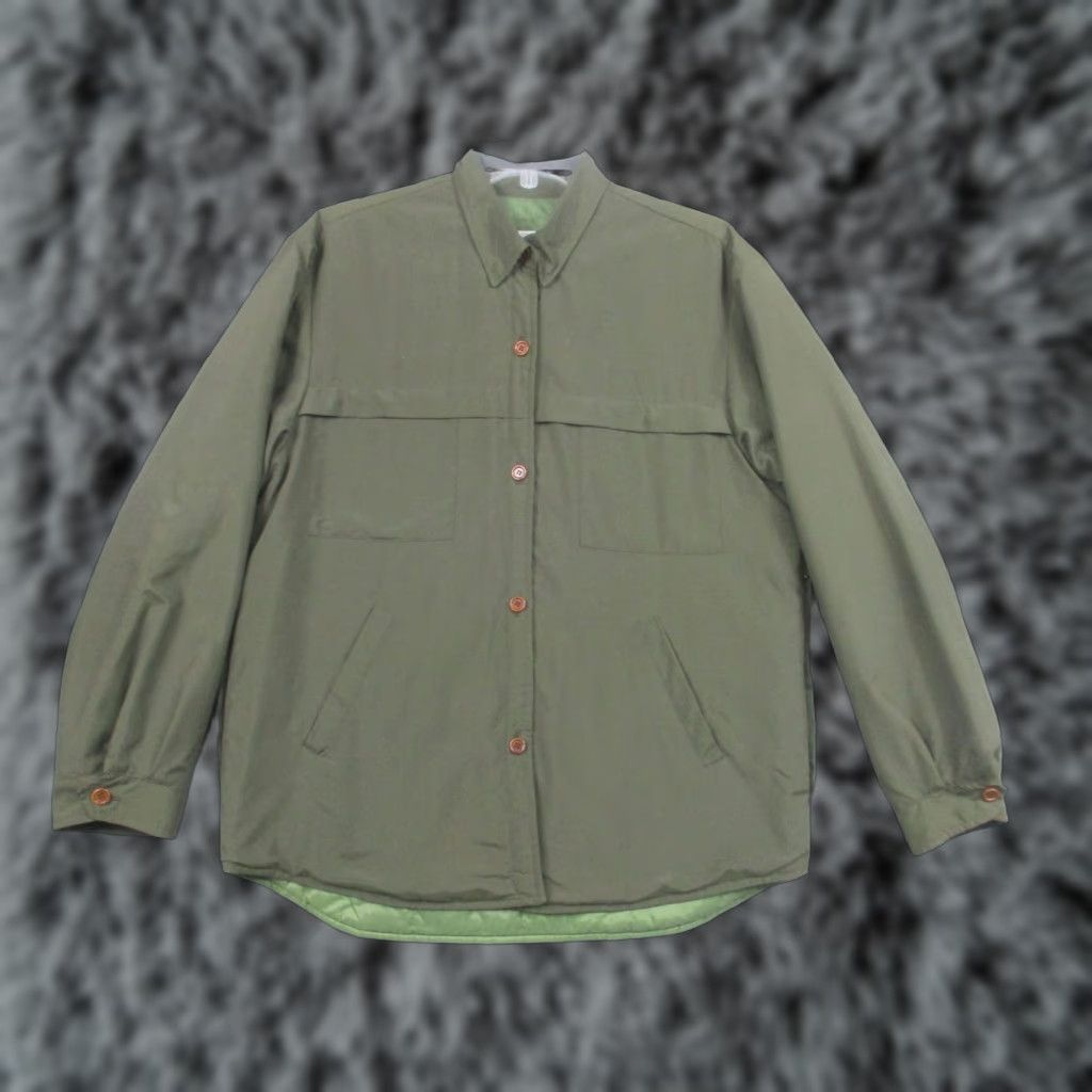 Vintage Beretta Sport Jacket Womens 10 Green Quilted Lined Outdoor Field Hunting Italy Outdoor Size L / US 10 / IT 46 - 1 Thumbnail