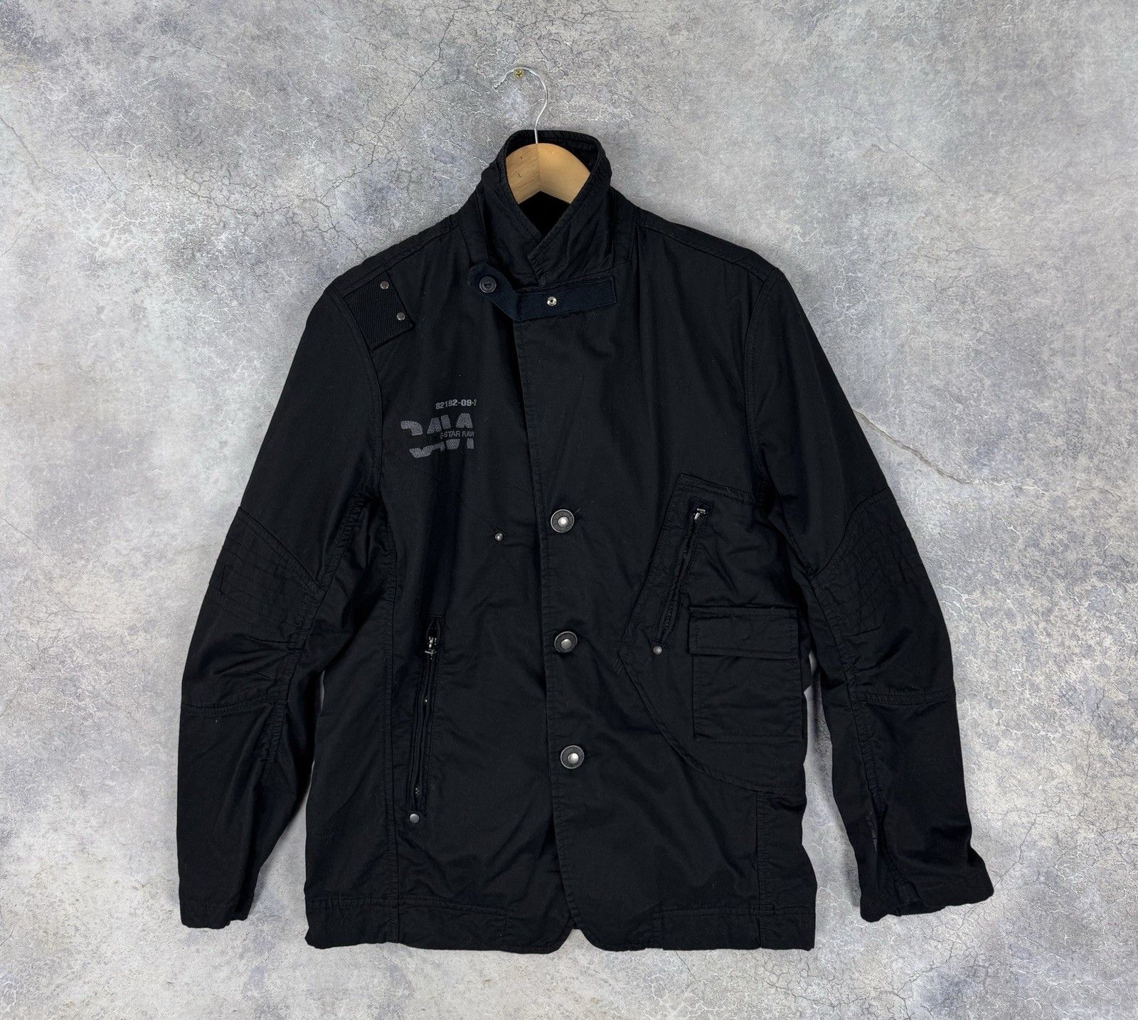 G-Star G-Star Raw Rektor Overloaded Black Jacket Size US M / EU 48-50 / 2 - 1 Thumbnail
