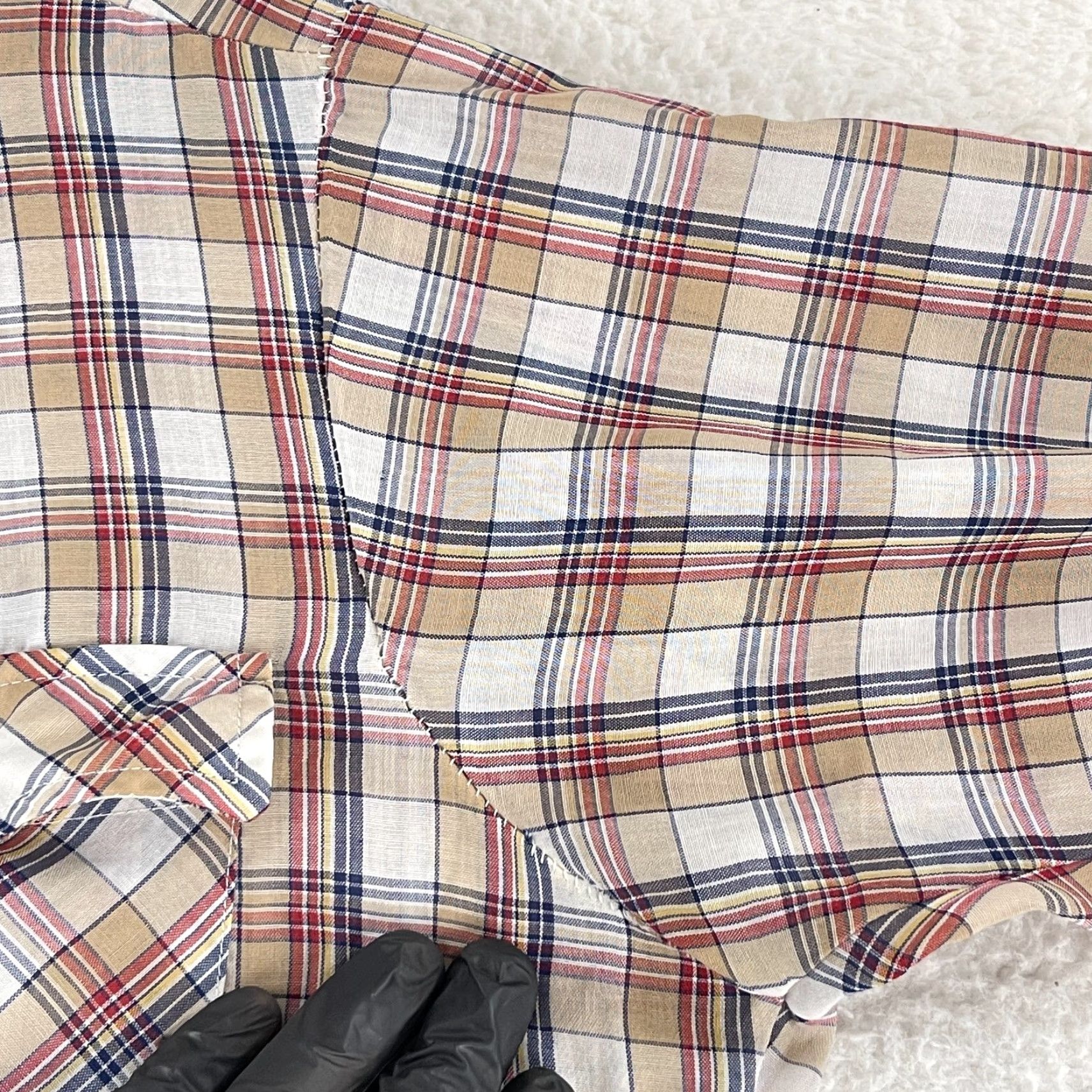 Levi's Levi's Plaid Button-Up Long Sleeve Shirt Mens L Blue VTG Casual Lightweight Cotton 90s Western Regular Size US L / EU 52-54 / 3 - 6 Thumbnail