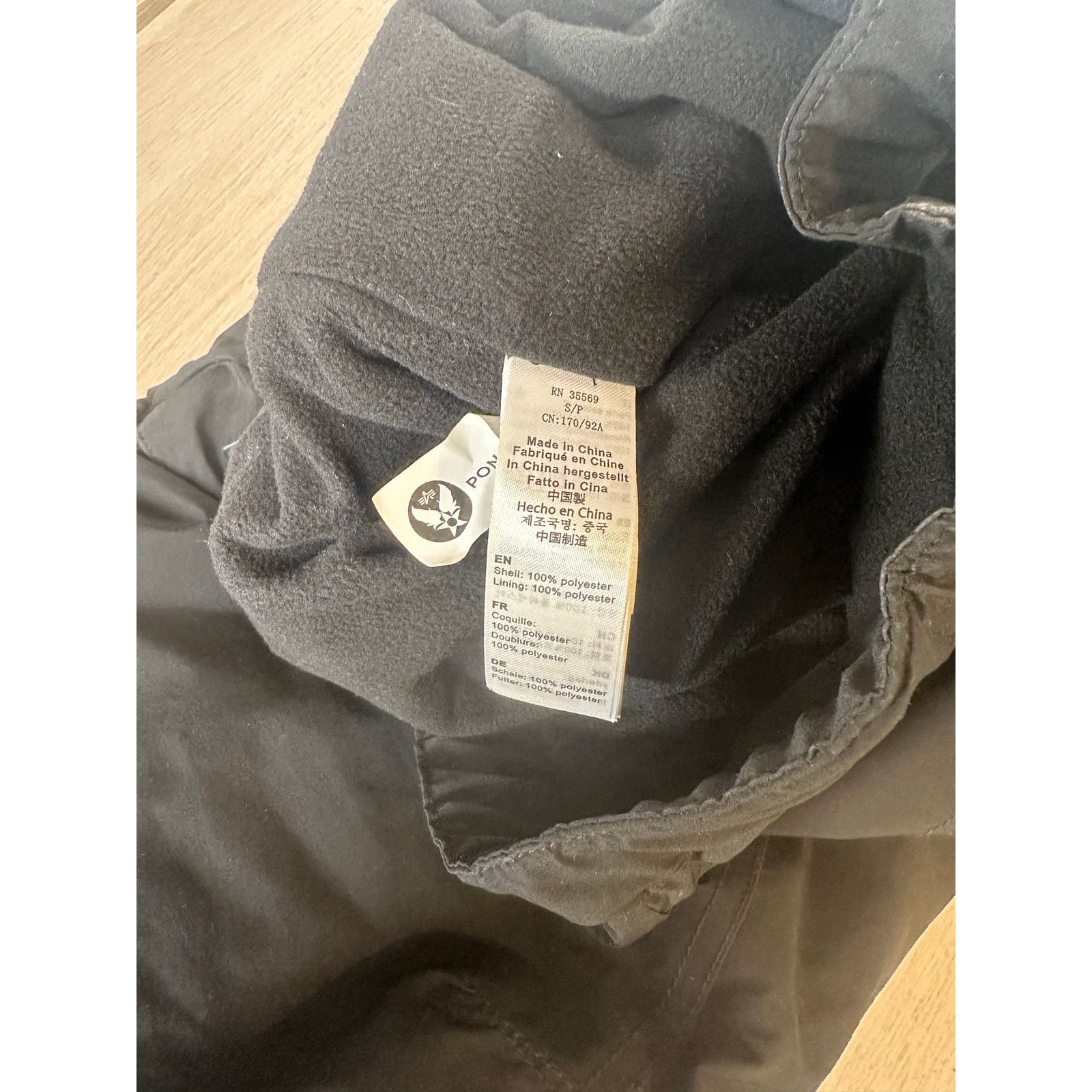 Alpha Industries Alpha Industries Black Cargo Pant Fatigue Mod Baggy - Size S Size US 27 - 4 Thumbnail