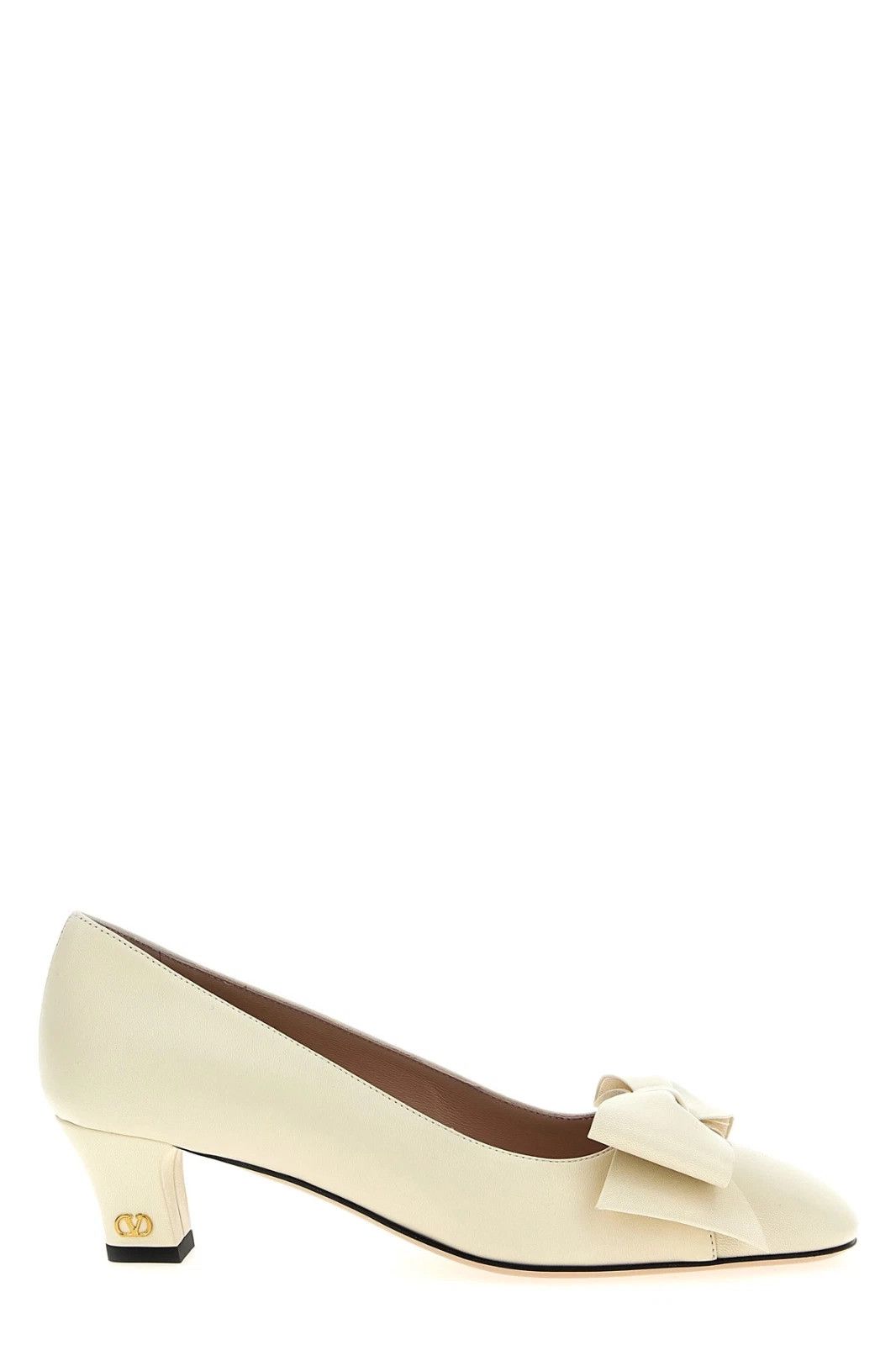 VALENTINO GARAVANI White Leather Pumps New & Authentic