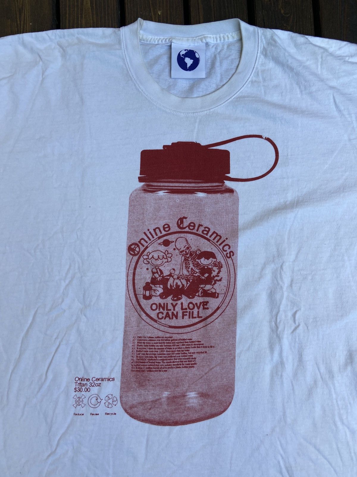 Online Ceramics Online Ceramics Only Love Can Fill Tshirt Size US XXL / EU 58 / 5 - 2 Thumbnail