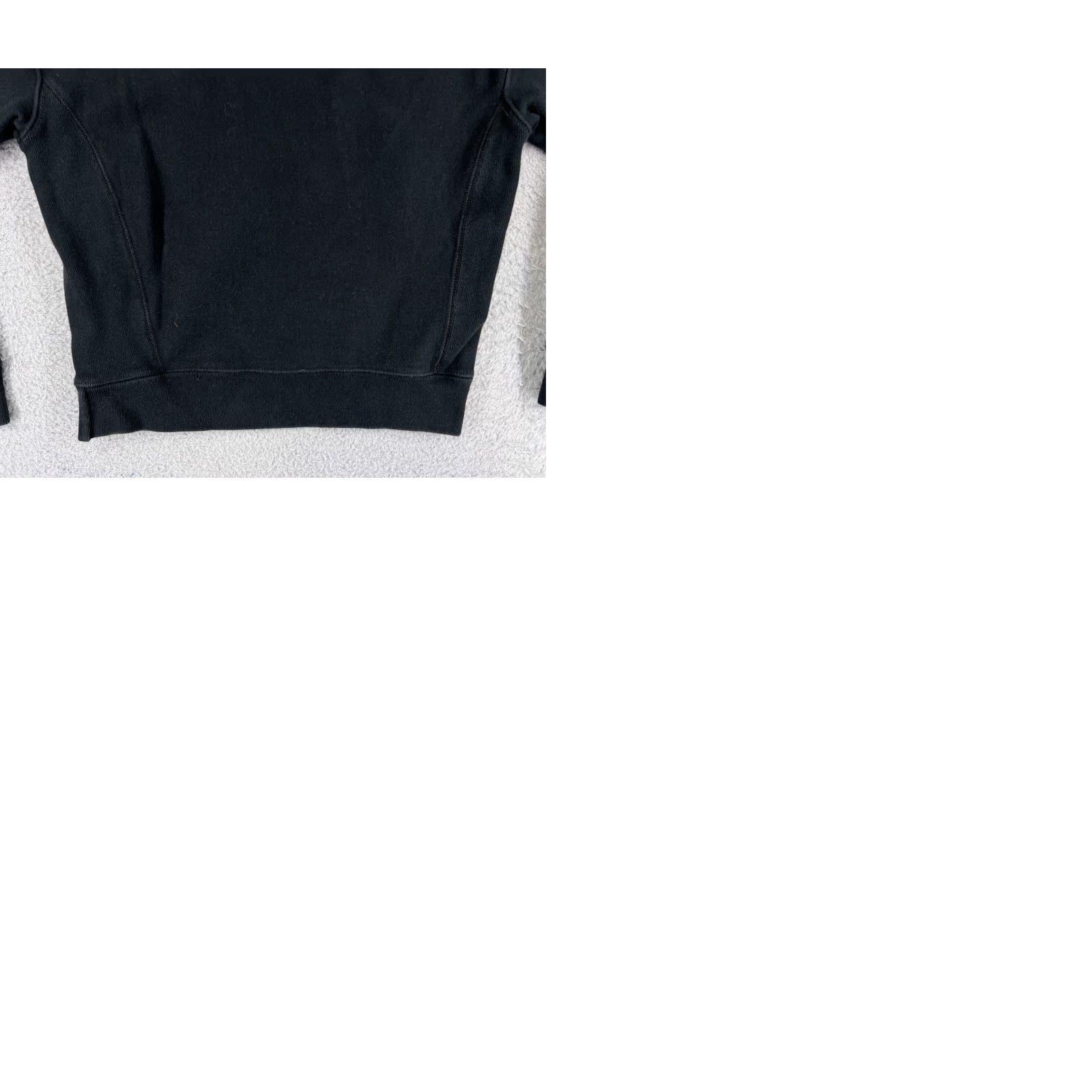 Champion Champion Sweatshirt Adult XS Black Crew Neck Cotton Jersey Logo Pullover All Seasons Winter Fall Spring Regular Men’s Size US XS / EU 42 / 0 - 10 Thumbnail