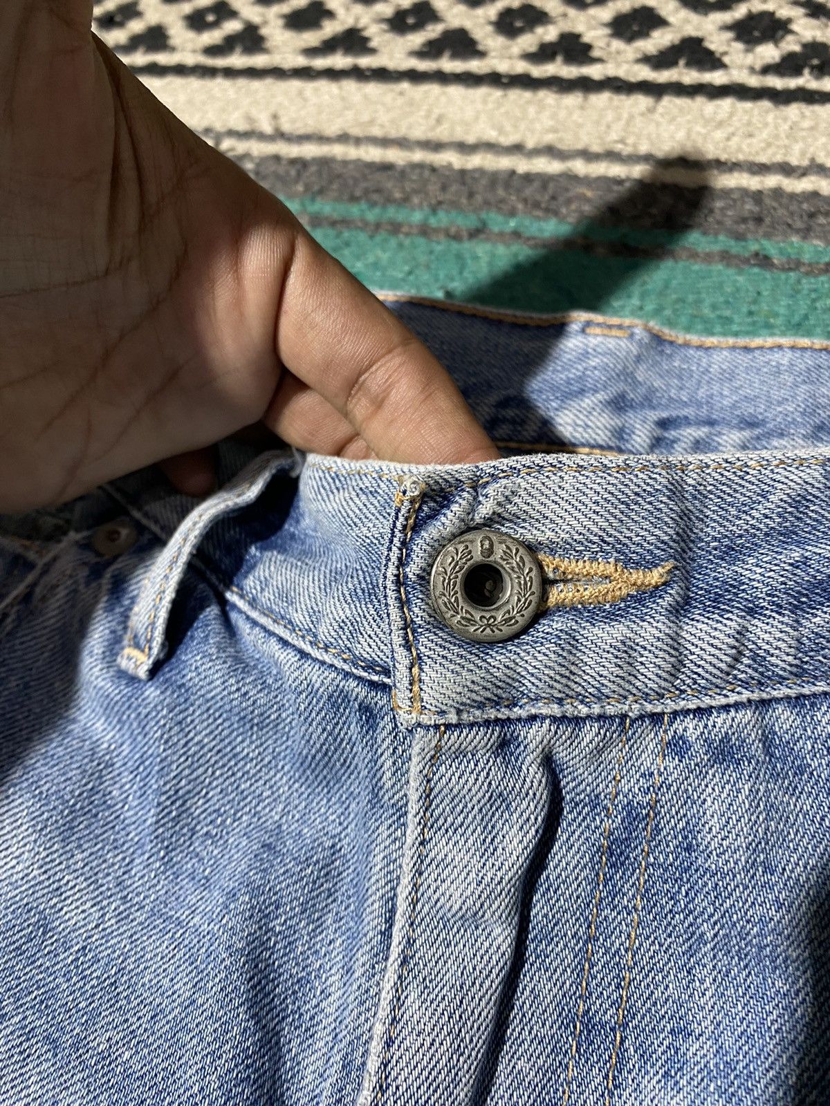 Bape Bape Damage Denim Size 32" / US 10 / IT 46 - 4 Thumbnail
