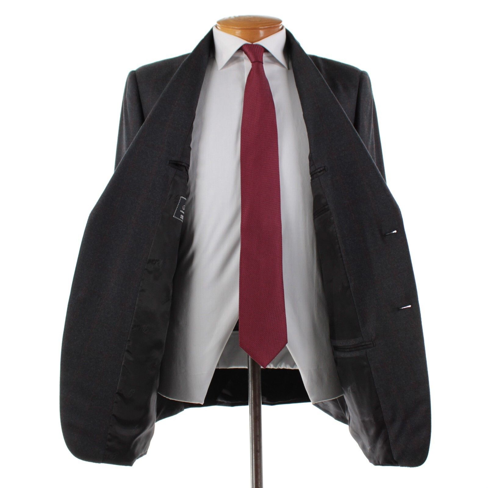 Belvest Belvest Suit Size US 46 Long in Gray Size 46R - 7 Thumbnail