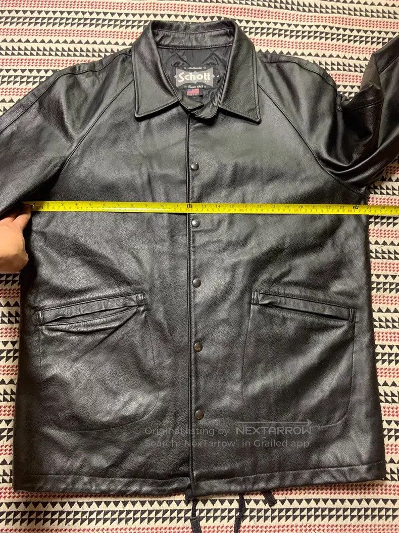 Schott Schott Coach's cowhide jacket Size US L / EU 52-54 / 3 - 4 Thumbnail
