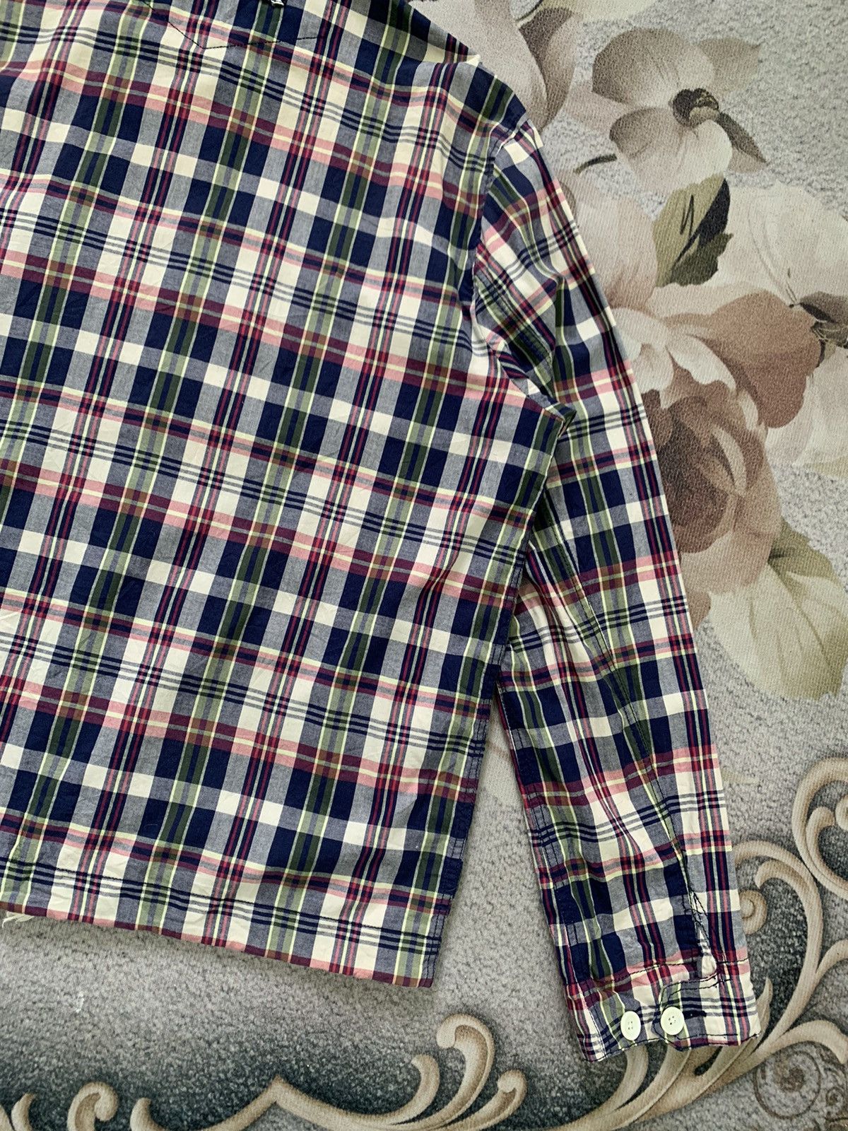 J. Press Vtg Nice Checkered J.Press Jacket Hooded Ideal Zipper Size US L / EU 52-54 / 3 - 9 Thumbnail
