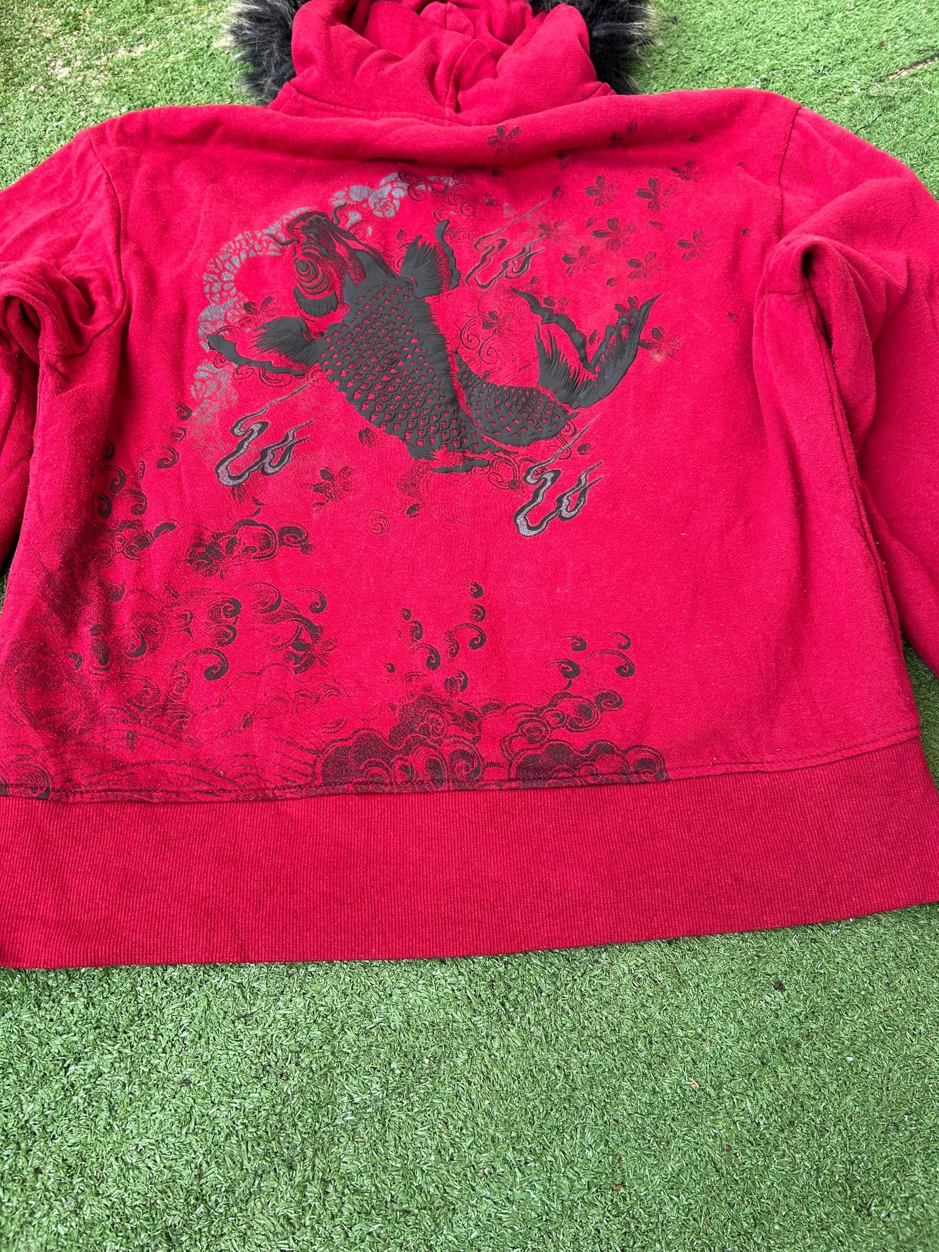 Japanese Brand Japanese Brand Bullet Noise Koi Fur Jackets Size US XL / EU 56 / 4 - 15 Thumbnail
