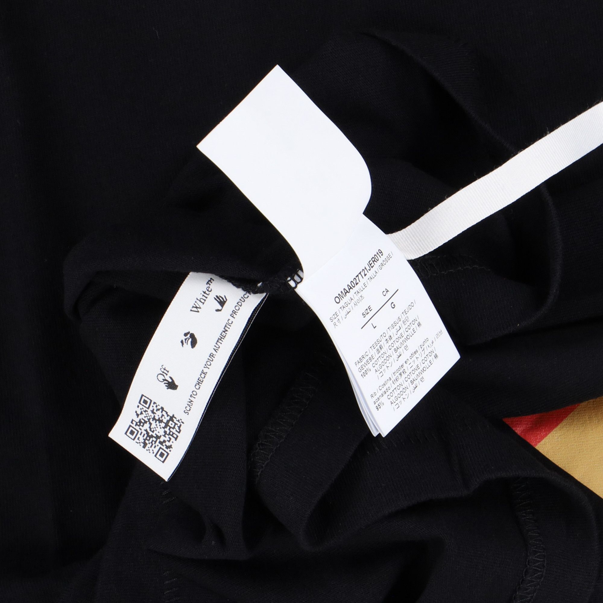 Off-White Black Beijing Exclusive Arrows T-Shirt Size US L / EU 52-54 / 3 - 4 Thumbnail
