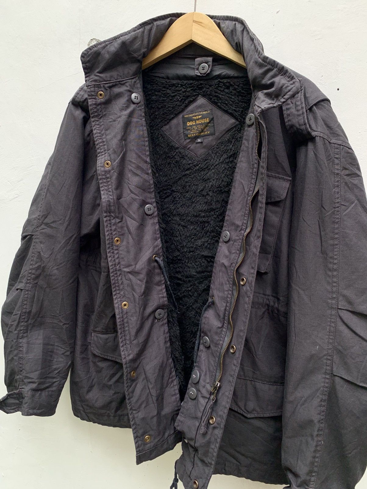 Alpha Industries Vintage dog house M65 sherpa lined jacket Size US M / EU 48-50 / 2 - 3 Thumbnail