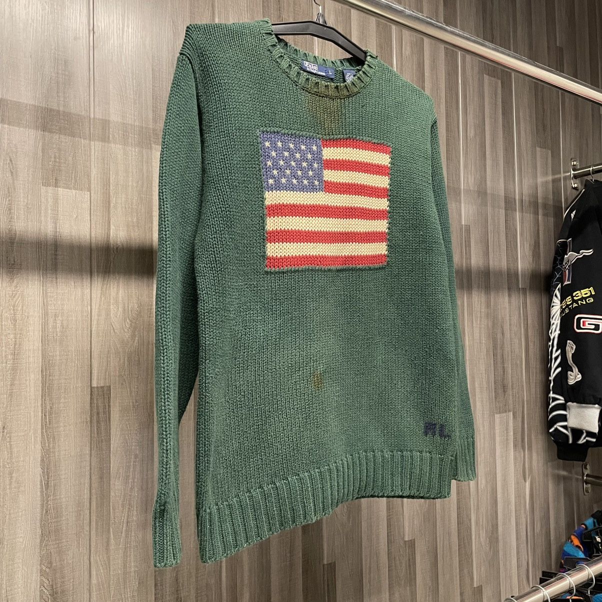 Polo Ralph Lauren Polo Ralph Lauren American Flag Sweater Size US L / EU 52-54 / 3 - 2 Thumbnail
