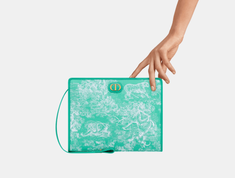 Dior o1w1db10525 S2107U Size : OS / Dea Pouch in Aquamarina Size ONE SIZE - 6 Thumbnail