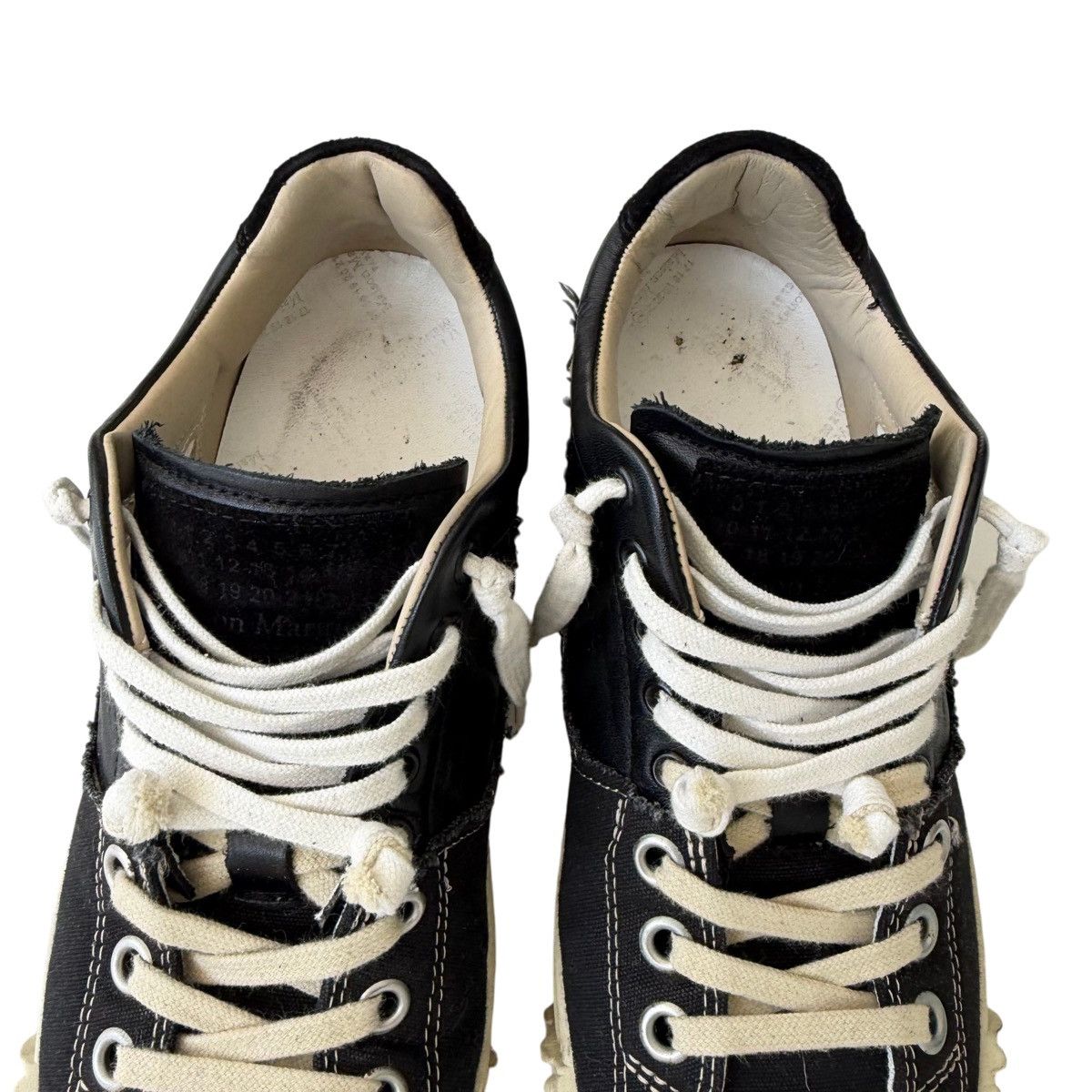 Maison Margiela Maison Margiela New Evolution Hybrid Sneakers Black Leather Size US 9 / EU 42 - 8 Thumbnail