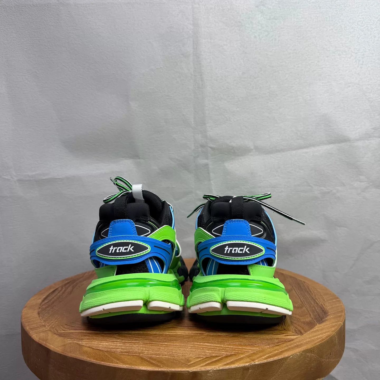 Balenciaga Balenciaga Track Sprite Green Blue 37 Box 99 New Size US 6.5 / IT 36.5 - 5 Thumbnail