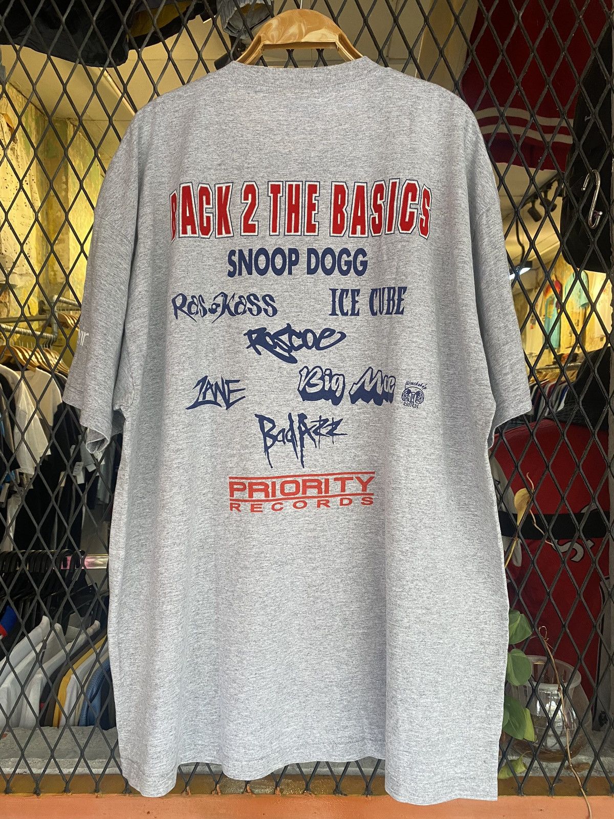 Snoop Dogg × Vintage × Wu-Tang Clan Vtg 2000 Priority Records Promo Te shirt Hip Hop Snoop Dogg Size US XXL / EU 58 / 5 - 6 Thumbnail