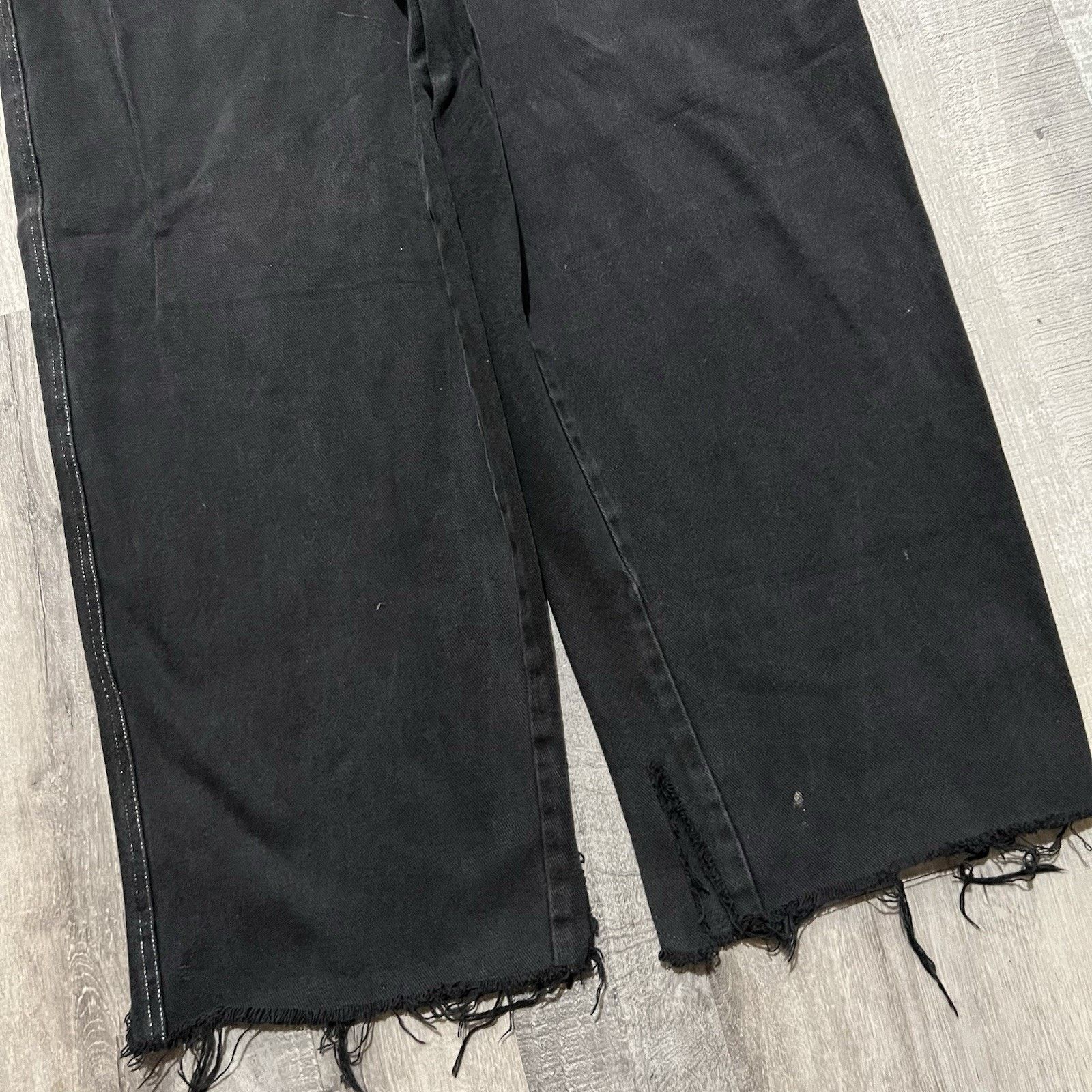 Enjoi VTG Enjoi Skateboards Black Jeans Wide Leg Y2K Baggy Fit 36 Size US 34 / EU 50 - 4 Thumbnail