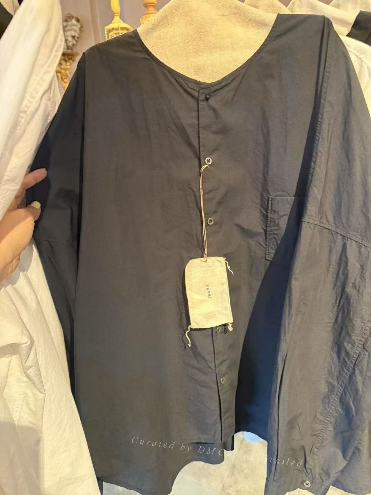 KAVU Kaval Collarless Shirt Size US M / EU 48-50 / 2 - 1 Thumbnail