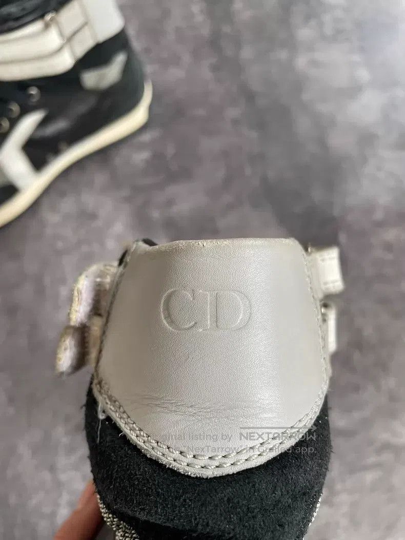 Dior Dior Patchwork Magic Tape High-Top Canvas Shoes Size US 6.5 / EU 39-40 - 5 Thumbnail