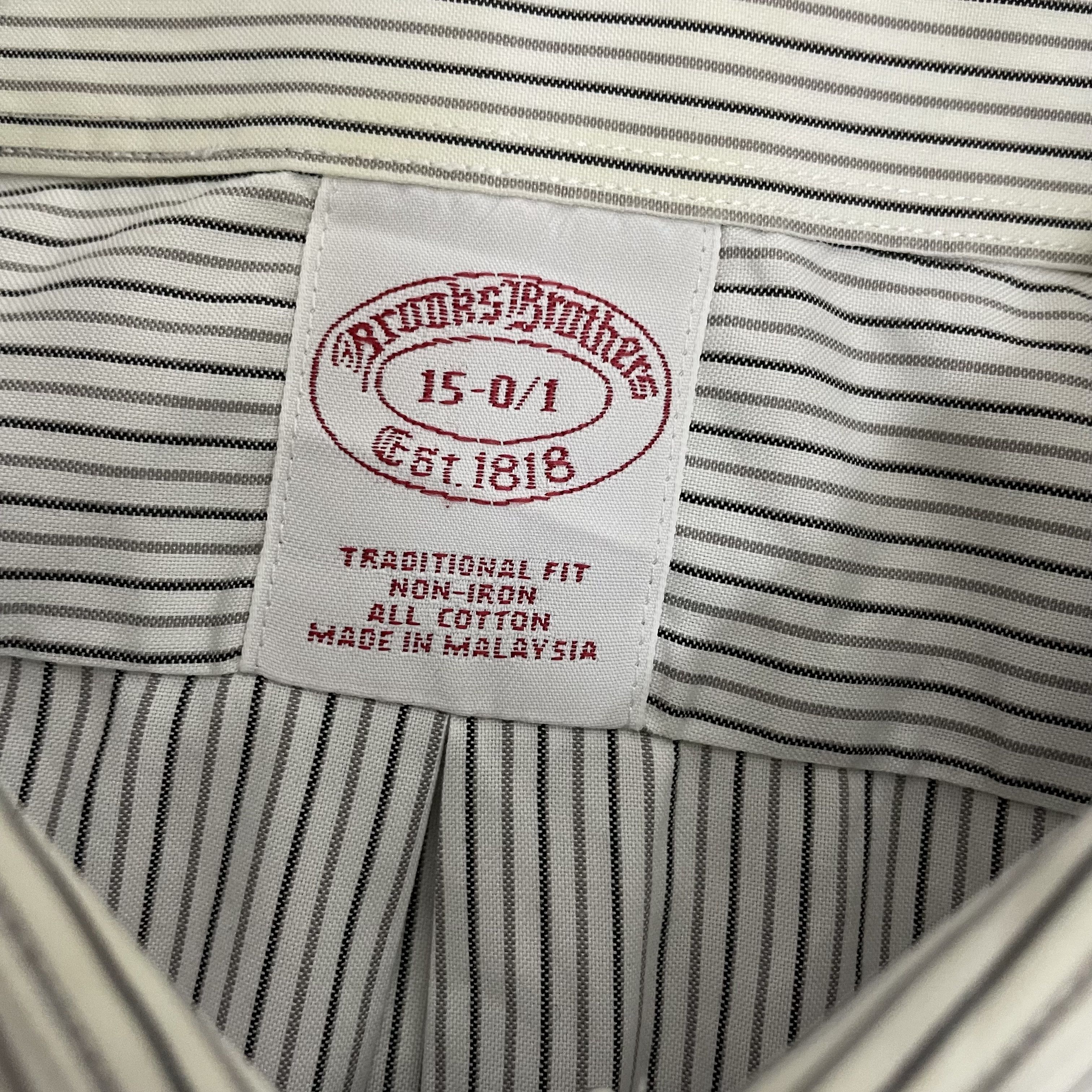Brooks Brothers ⭐️SALE⭐️ [M] BROOKS BROTHERS SHIRT LONG SLEEVE Size US M / EU 48-50 / 2 - 3 Thumbnail