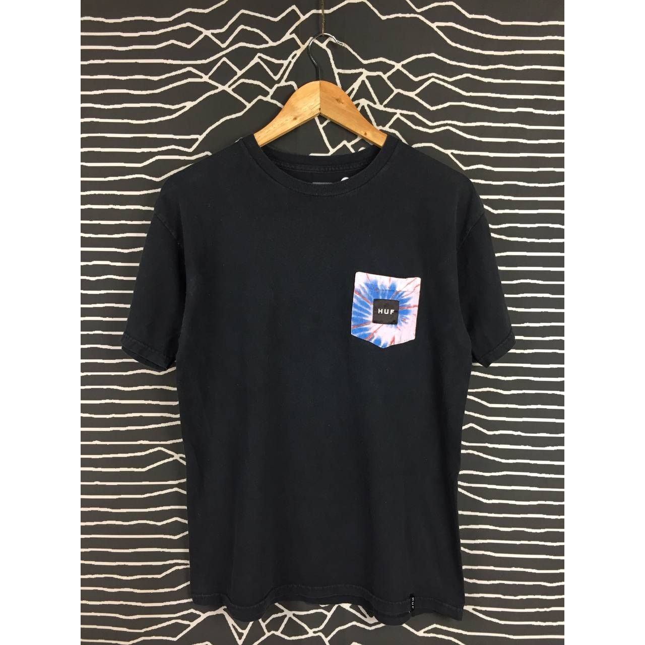 Huf HUF Skateboards Tie Dye Pocket Tee Size M Size US M / EU 48-50 / 2 - 1 Thumbnail