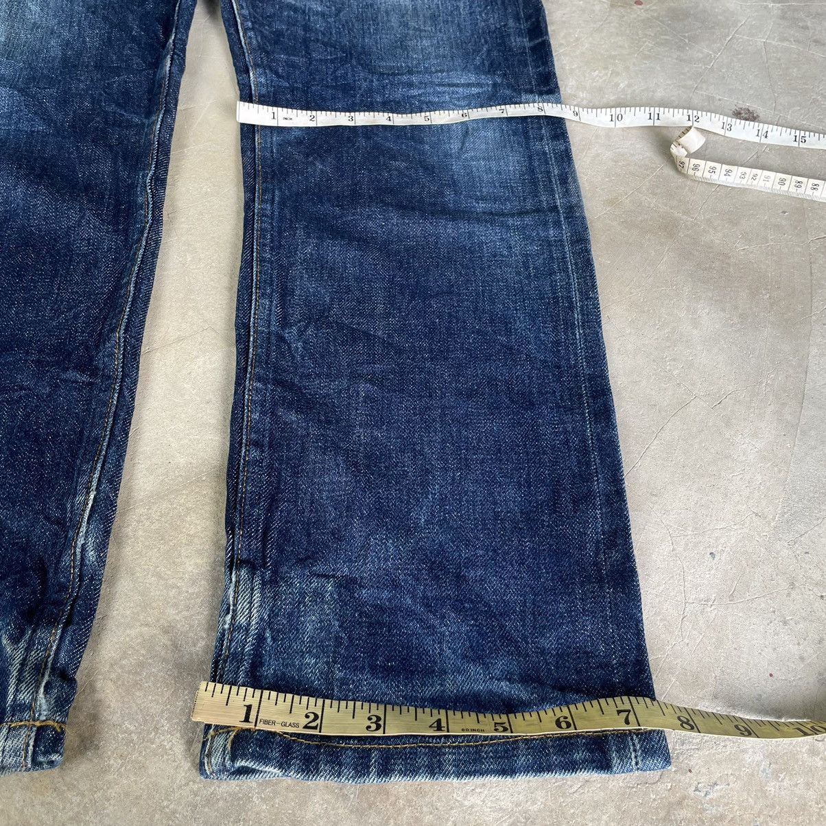 A.P.C. A.P.C. Selvedge Japan Raw Denim Indigo Distressed Jeans APC Size US 36 / EU 52 - 15 Thumbnail
