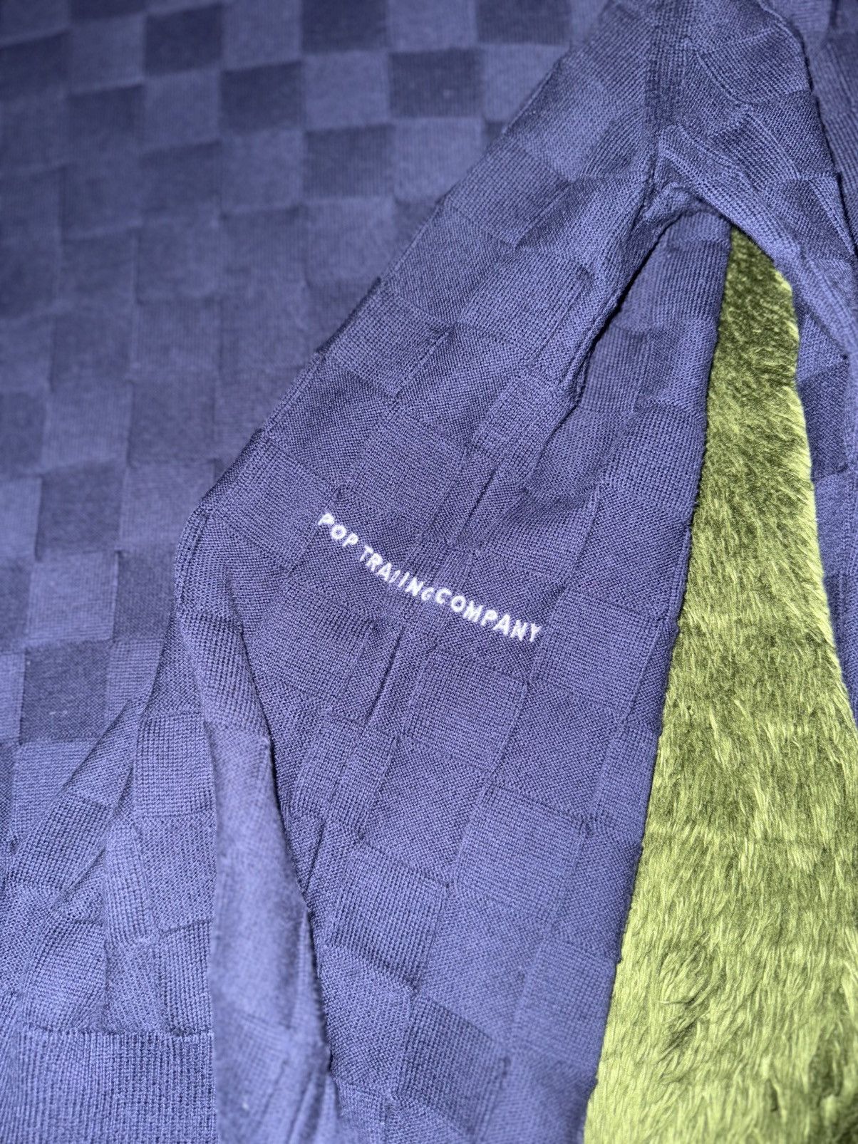Pop Trading Company [XL] POP Trading Company 21AW Panel Knitwear Sweater Size US XL / EU 56 / 4 - 5 Thumbnail