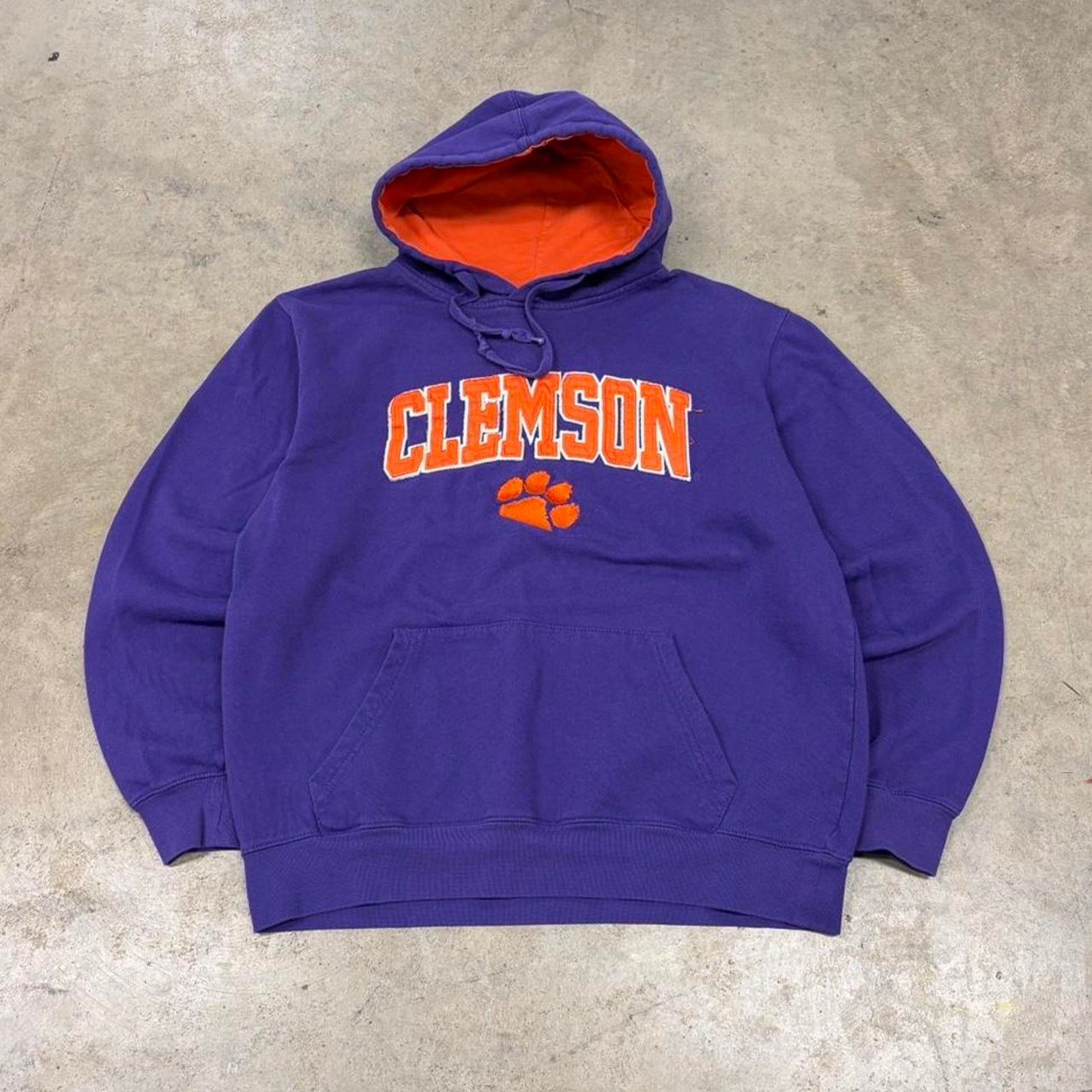 Russell Athletic 2000s clemson spellout hoodie Size US M / EU 48-50 / 2 - 1 Thumbnail
