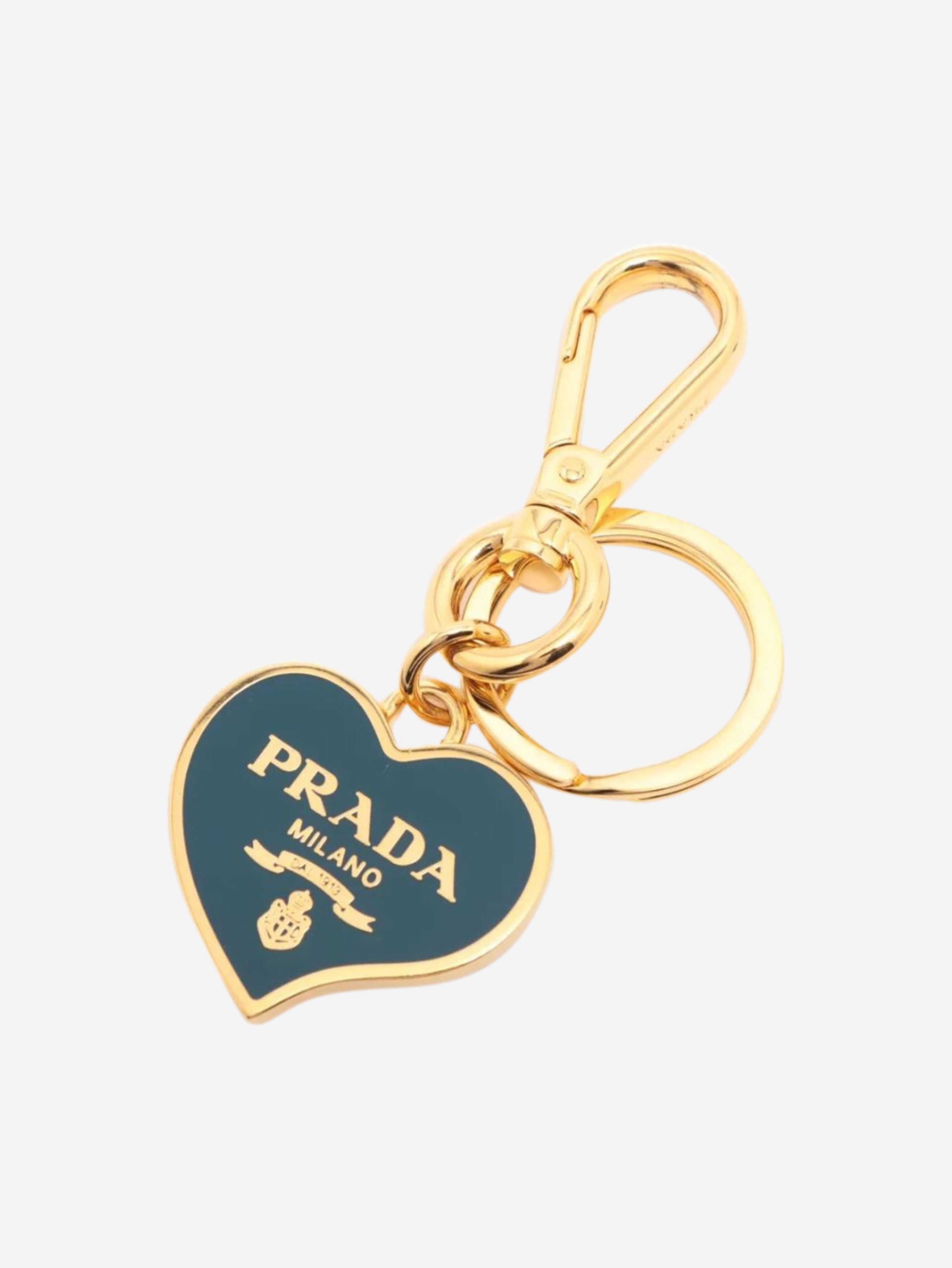 Prada Blue heart keychain Size ONE SIZE - 1 Thumbnail