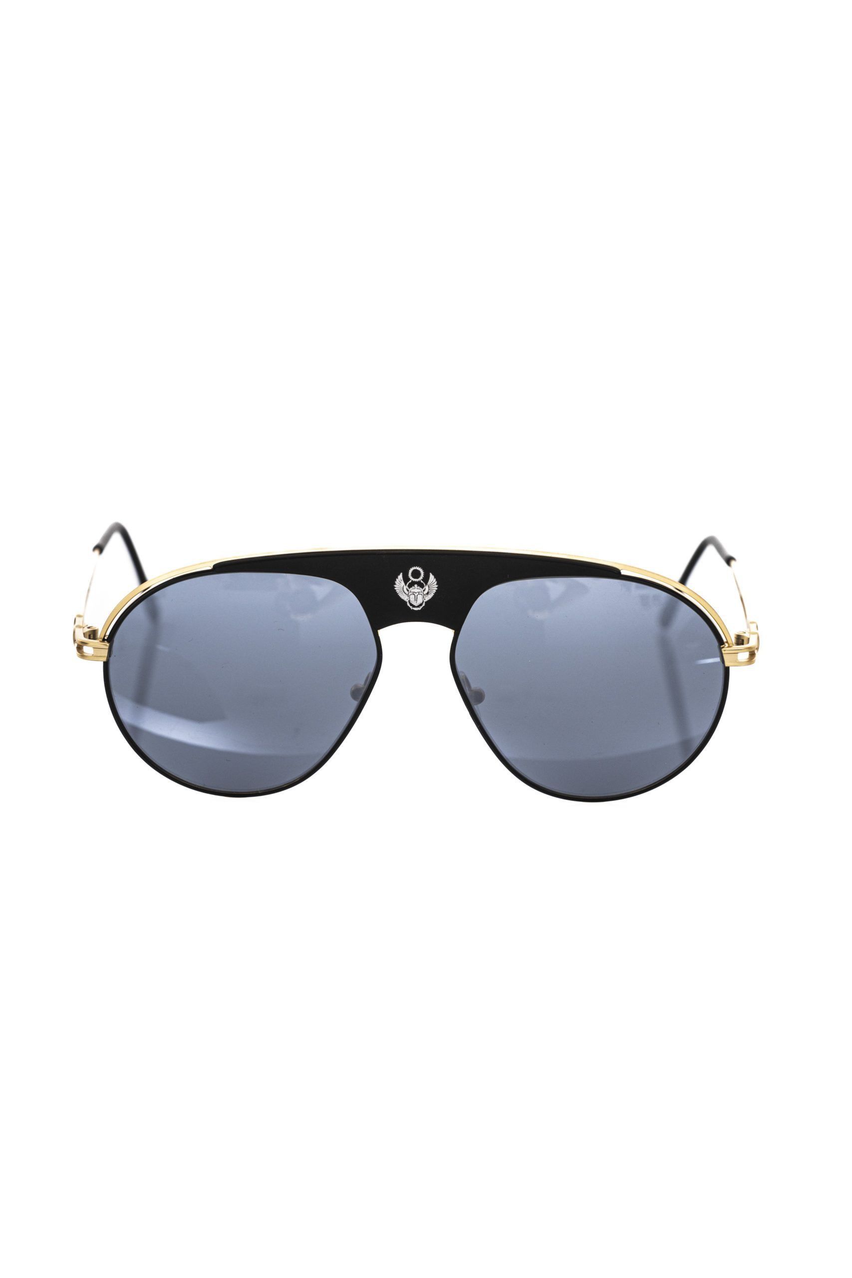 Frankie Morello White Acetate Men Sunglass