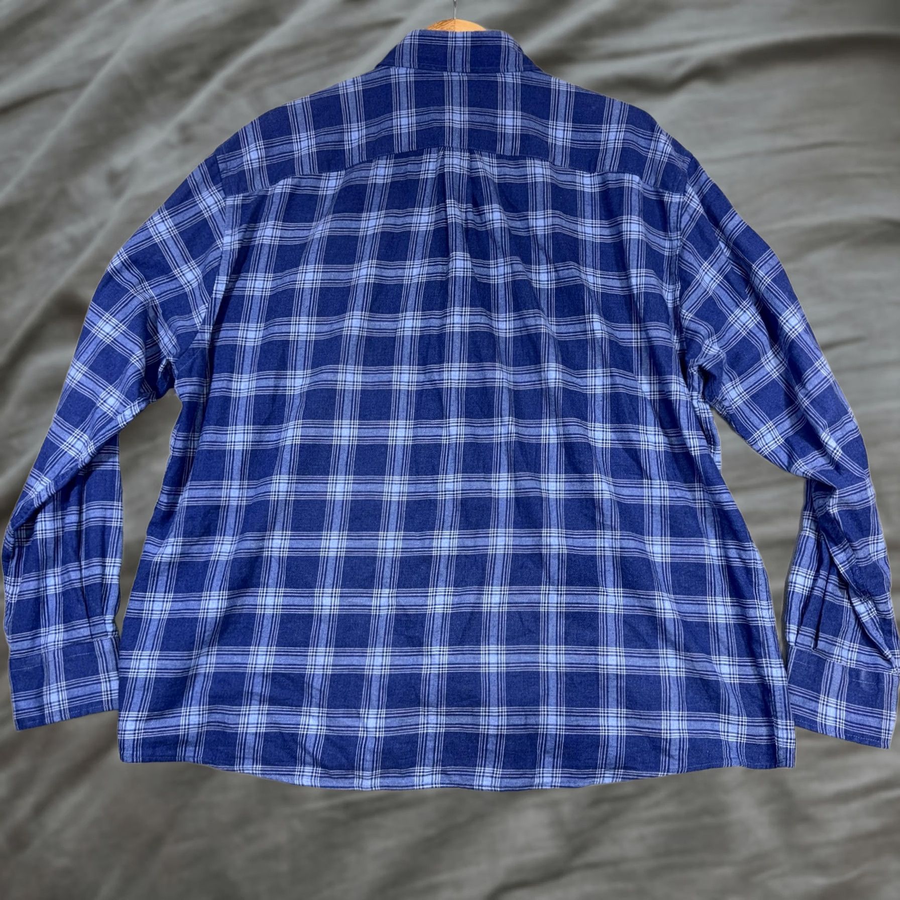 Peter Millar VINTAGE? No. Peter Millar Shirt Mens 2XL Blue Plaid Flannel Button Front Long Sleeve Shirt Mens 2XL Blue Plaid Flannel Button Front Long Sleeve Size US XXL / EU 58 / 5 - 1 Thumbnail