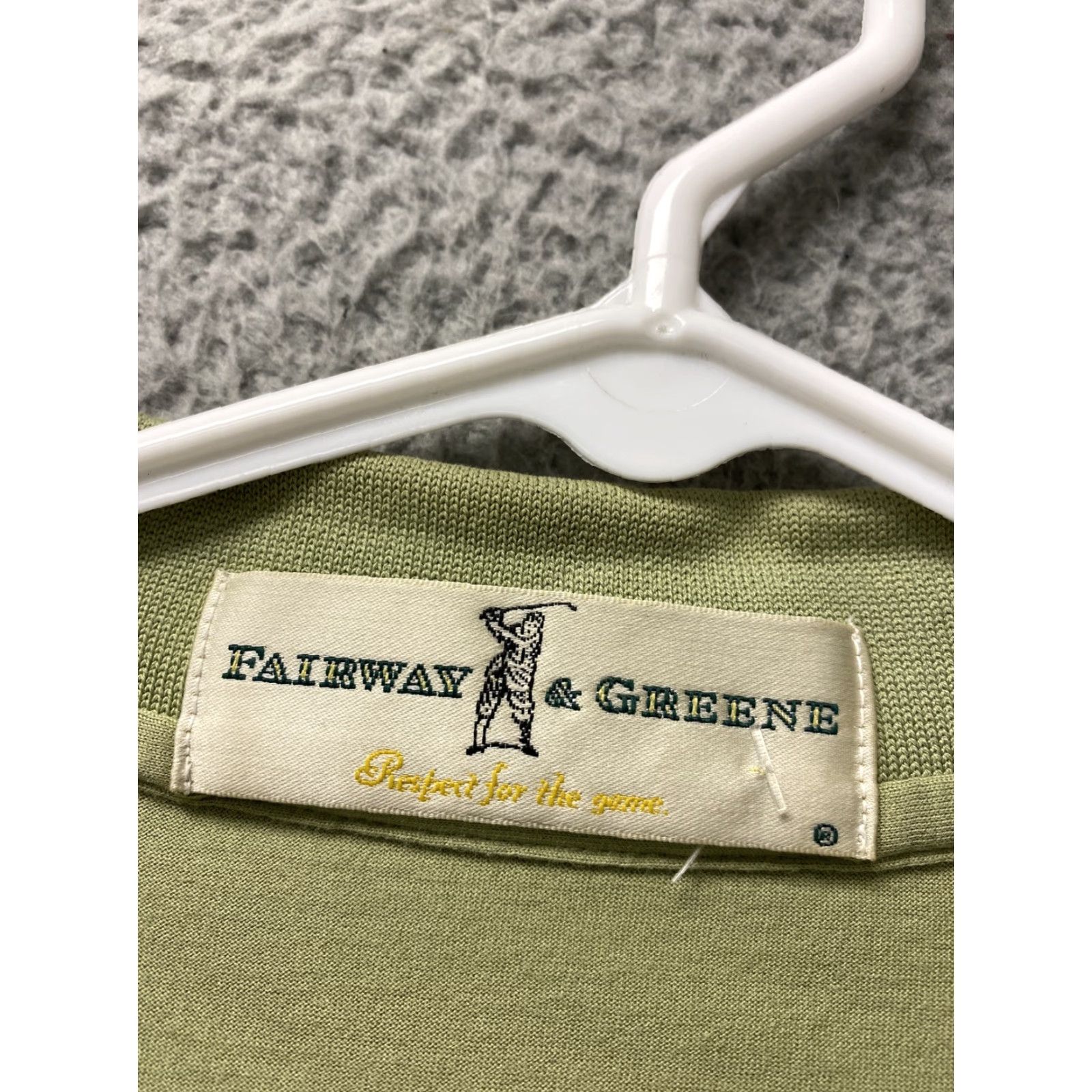 Vintage Fairway & Greene Polo Shirt Men M Green Short Sleeve Button Up Collared /112-43 Size US M / EU 48-50 / 2 - 4 Thumbnail
