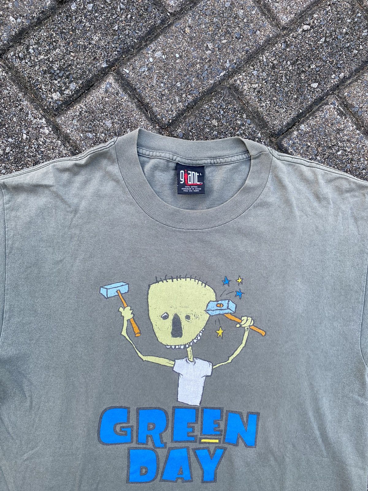 Band Tees × Vintage Vintage Green Day 1997 Nimrod Album Tees Size US L / EU 52-54 / 3 - 3 Thumbnail