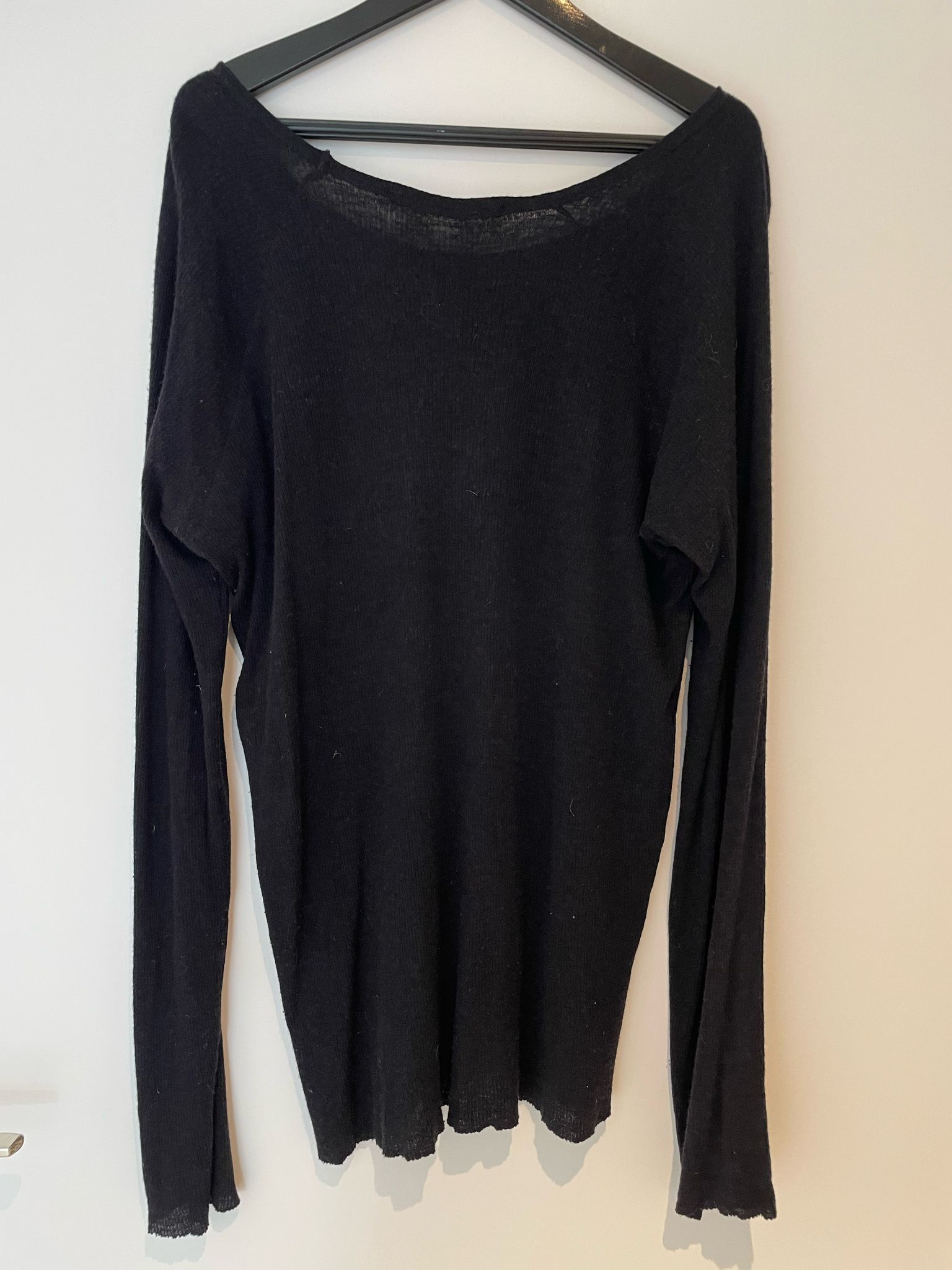 Haider Ackermann Haider Ackermann - FW17 Black Knit Sweater Size US L / EU 52-54 / 3 - 2 Thumbnail
