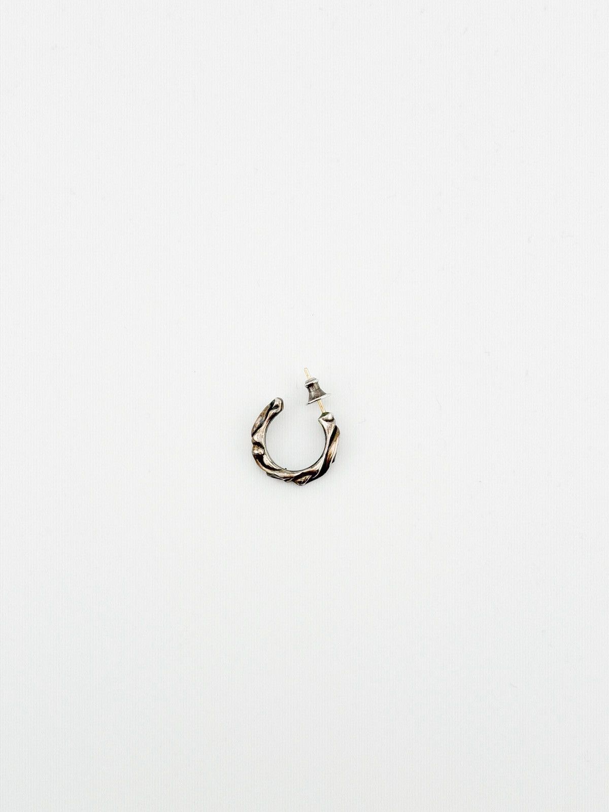 Chrome Hearts Chrome Hearts Scroll Hoop Earring Size ONE SIZE - 2 Thumbnail