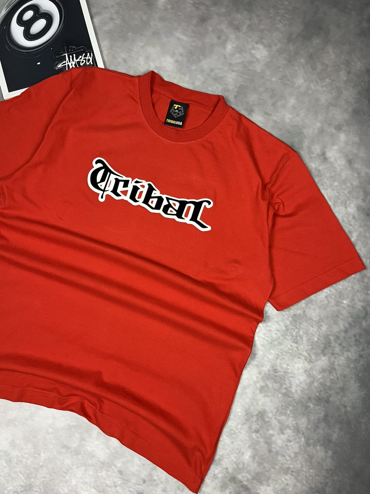 Tribal USA Vintage TShirt XL Red Old Logo Y2K 90s Streetwear