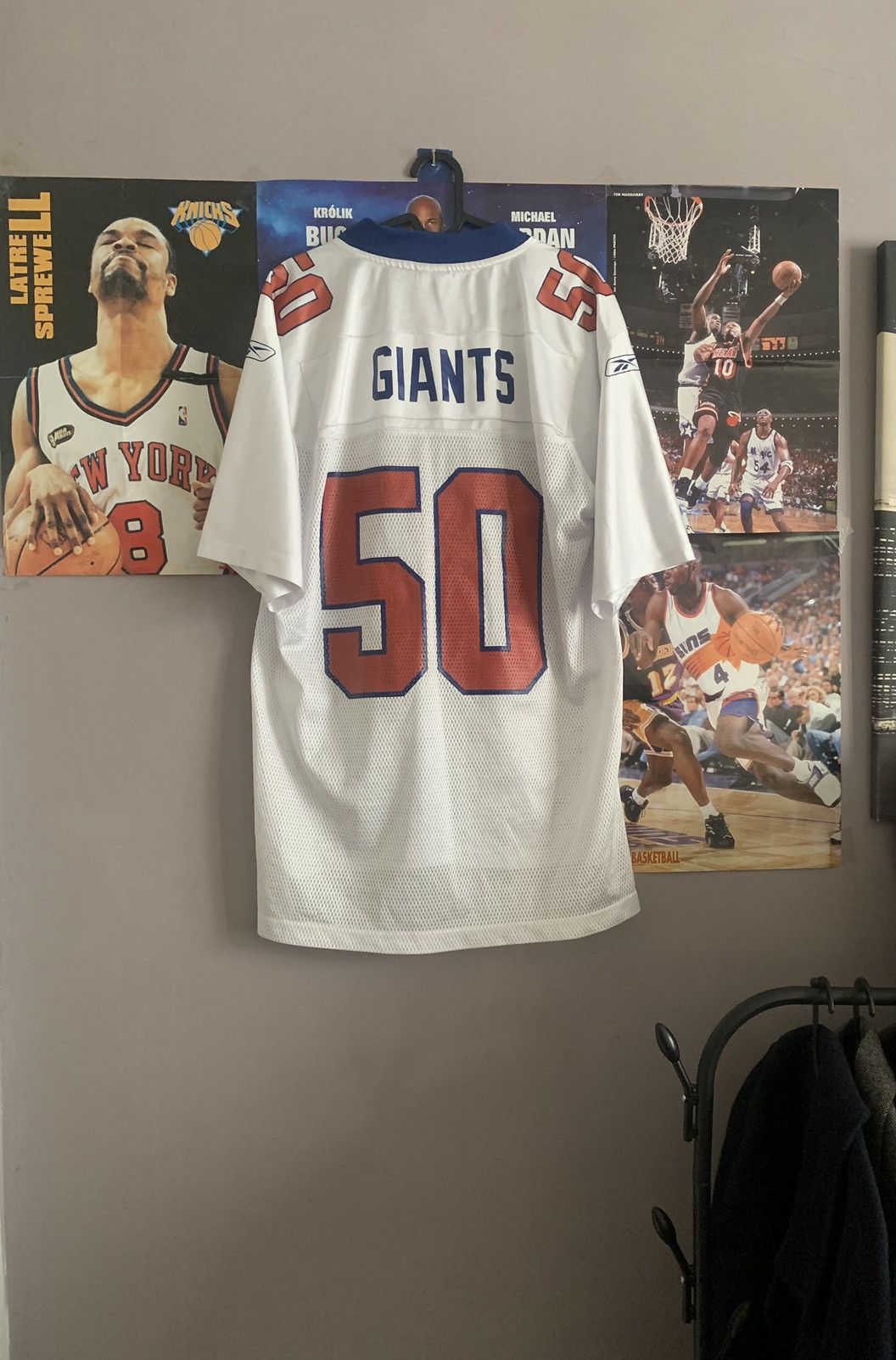 NFL × Reebok 00s Vintage Reebok NFL New York Giants #50 Giants Jersey Size US M / EU 48-50 / 2 - 5 Thumbnail