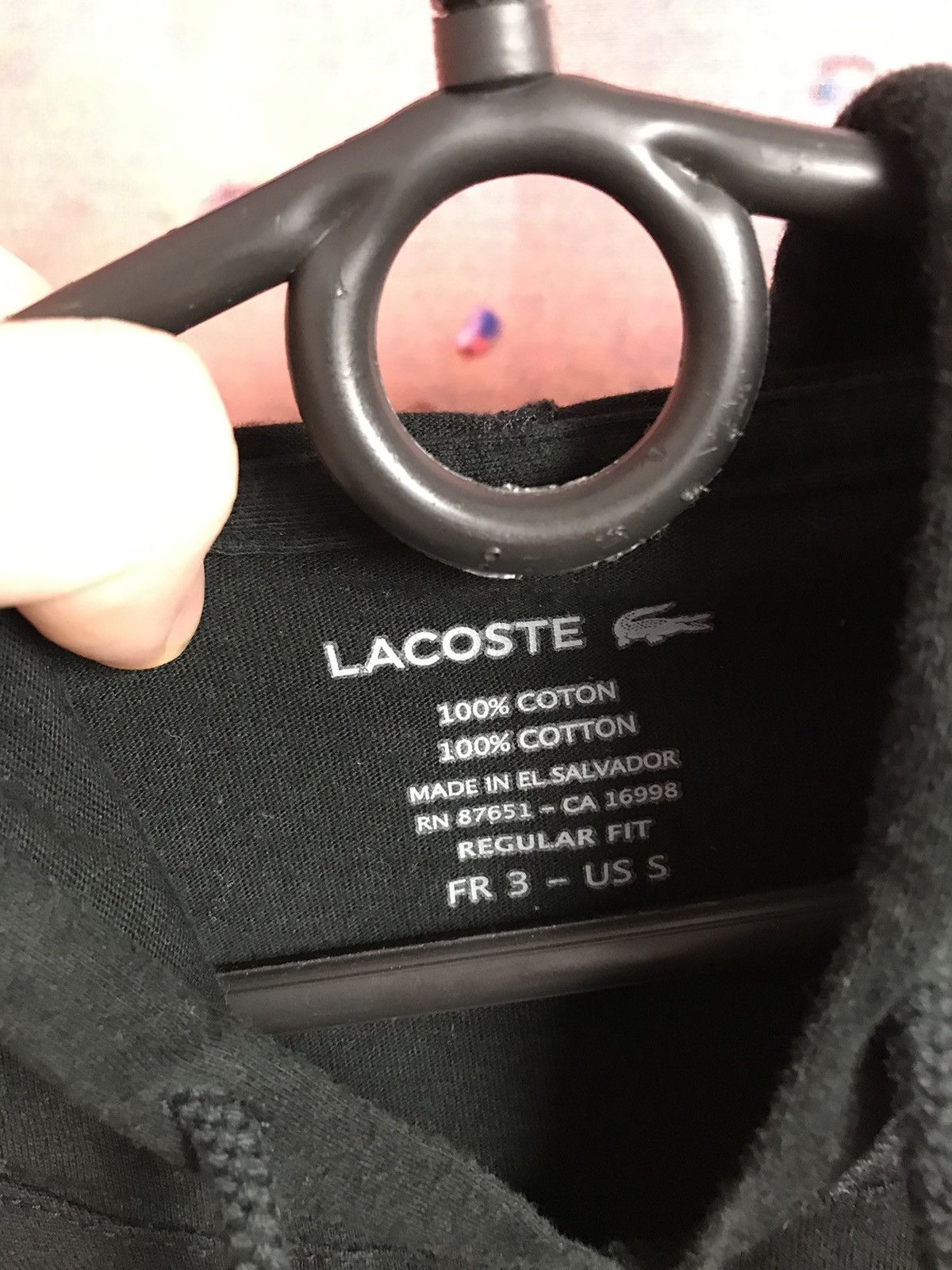 Lacoste Lacoste luxury streetwear hoodie Size US S / EU 44-46 / 1 - 3 Thumbnail