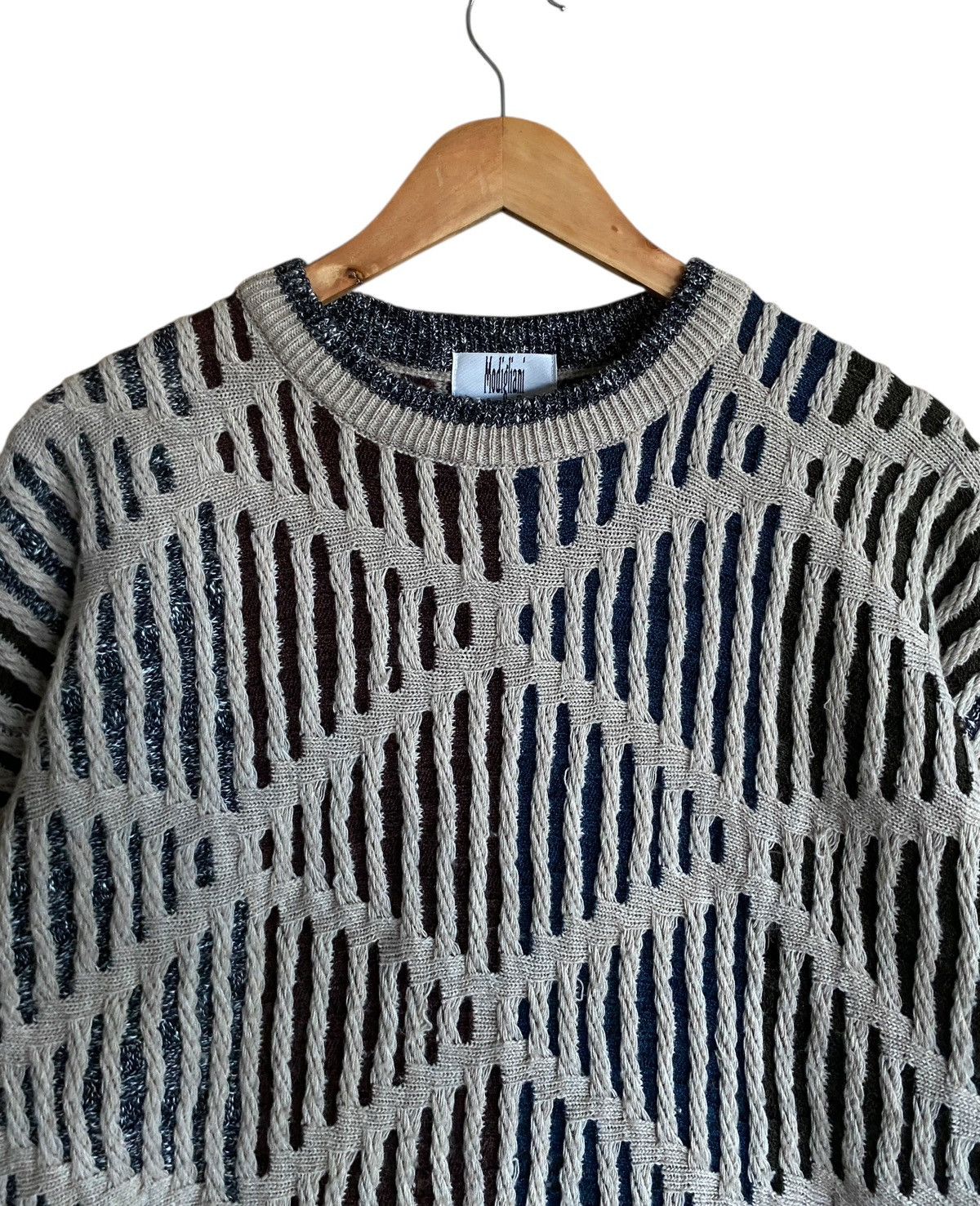 Japanese Brand Vintage Brand Modigilani Knitwear 1990s Size US M / EU 48-50 / 2 - 7 Thumbnail