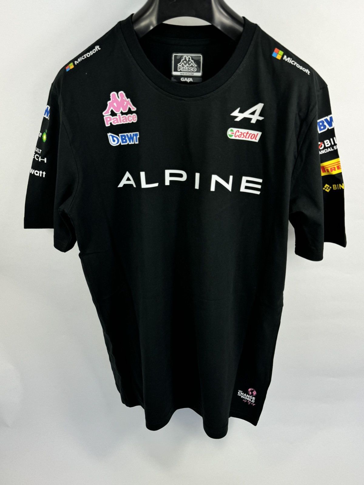 Kappa × Palace PALACE X KAPPA FOR ALPINE T-SHIRT | Grailed