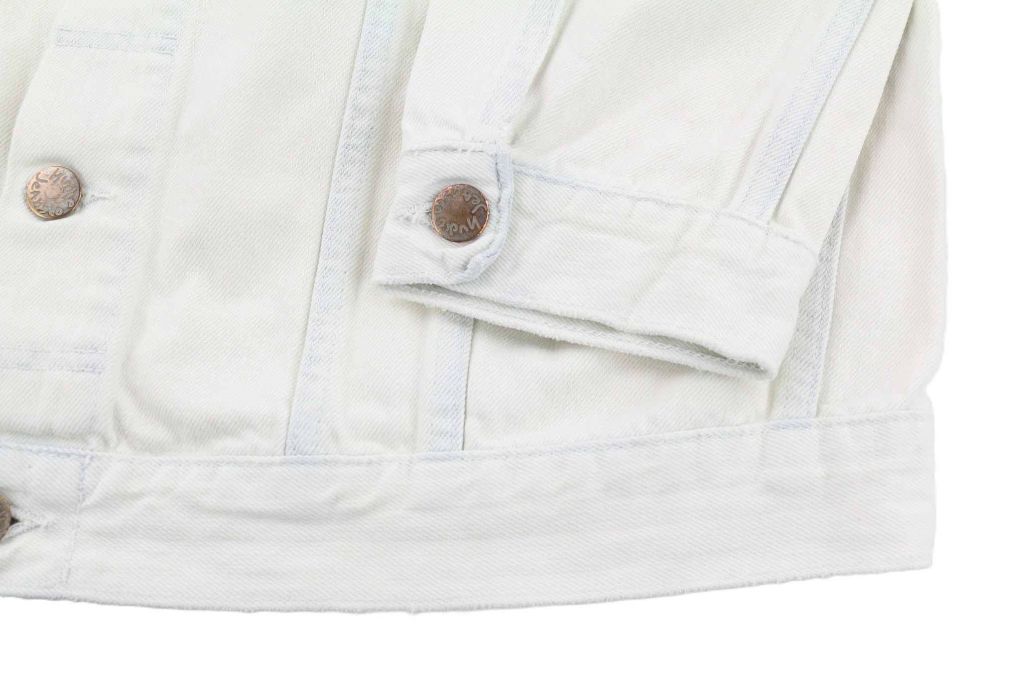 Nudie Jeans TERRY XL Extreme Bleach Pockets Jacket 81034 Size US XL / EU 56 / 4 - 5 Thumbnail