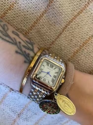 Jewelry Vintage 90s vintage retro luxury style quartz watch Size ONE SIZE - 3 Thumbnail