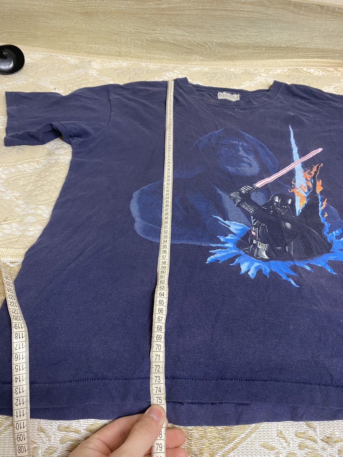 Star Wars 🔥 Star Wars 1996 Obi Wan Darth Vader Lucasfilm T Shirt Movie Size US XL / EU 56 / 4 - 15 Thumbnail