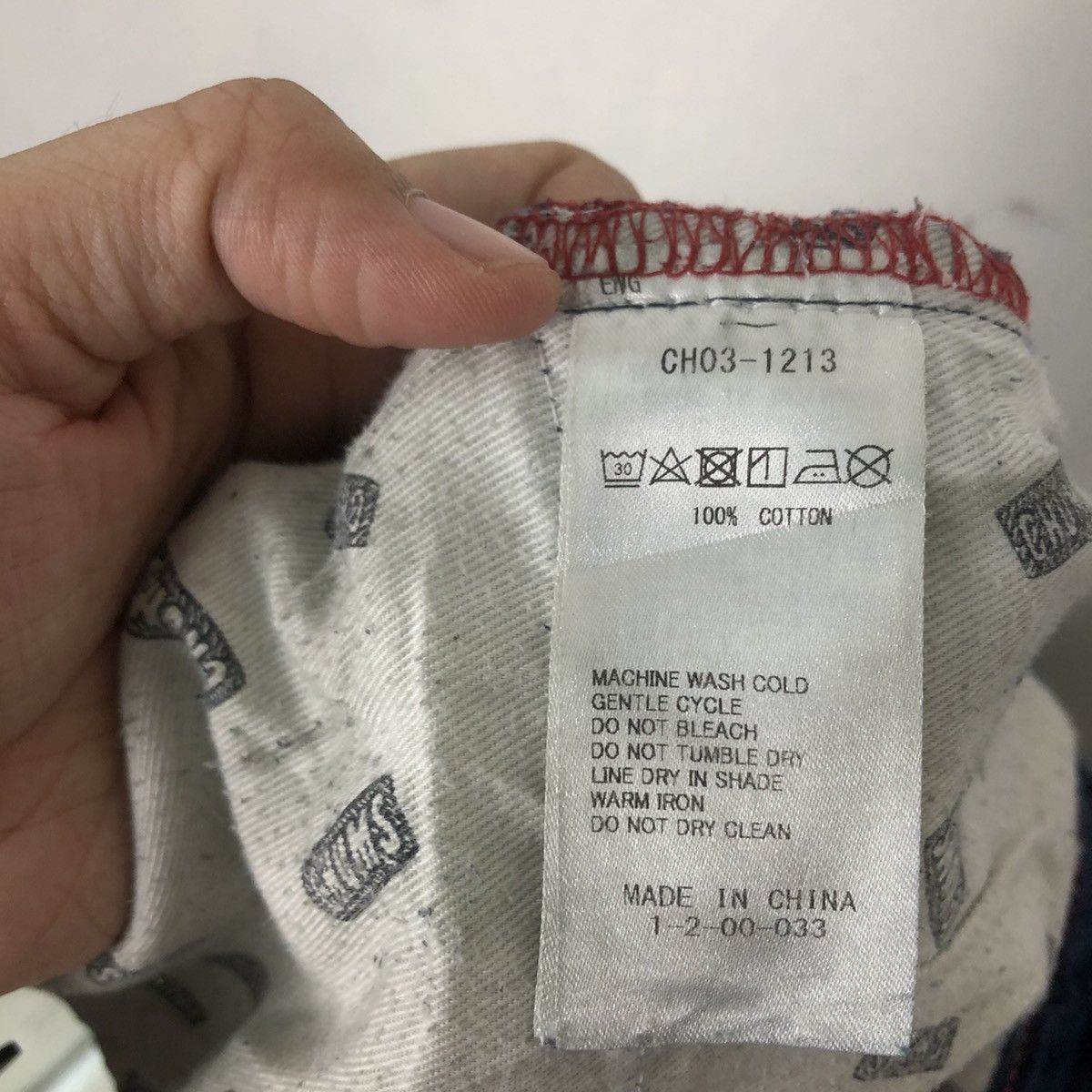 Japanese Brand VINTAGE DISTRESSED DENIM SELVEDGES CHUMS JAPAN Size US 30 / EU 46 - 12 Thumbnail