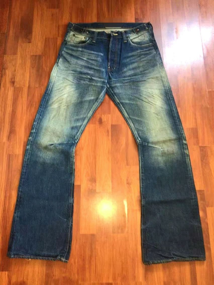 Purple Splatter Distressed Camouflage Inner Pocket Jeans Size US 30 / EU 46 - 1 Thumbnail