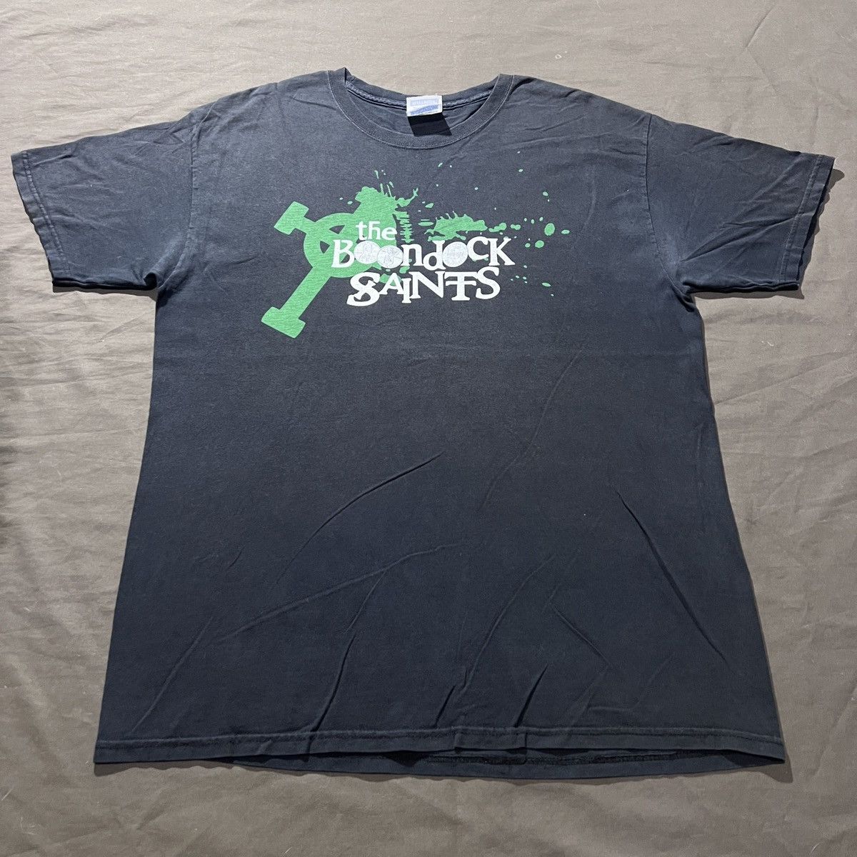 Vintage Vtg. Y2K The Boondock saints action thriller movie Tee Faded Size US L / EU 52-54 / 3 - 2 Thumbnail