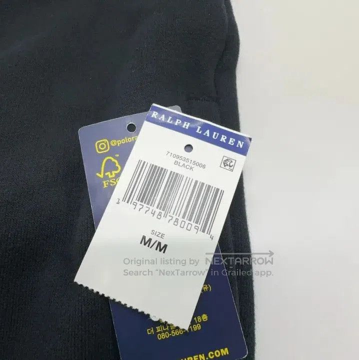 Polo Ralph Lauren Polo Ralph Lauren Men's Black Pullover Hoodie. Size US M / EU 48-50 / 2 - 4 Thumbnail