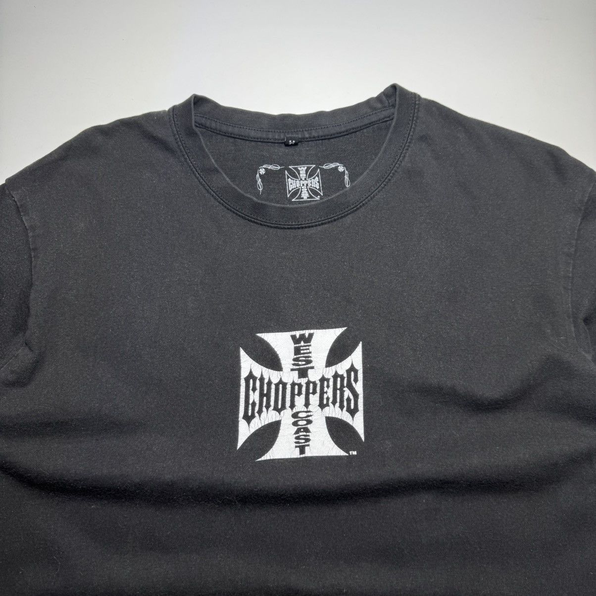 West Coast Choppers Faded Black West Coast Choppers Tee T Shirt Size US M / EU 48-50 / 2 - 12 Thumbnail