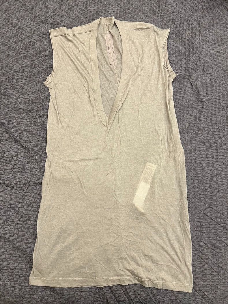 Rick Owens RICK OWENS size s Deep V Tank Vest 2501-Nextarrow Size 36R - 2 Thumbnail