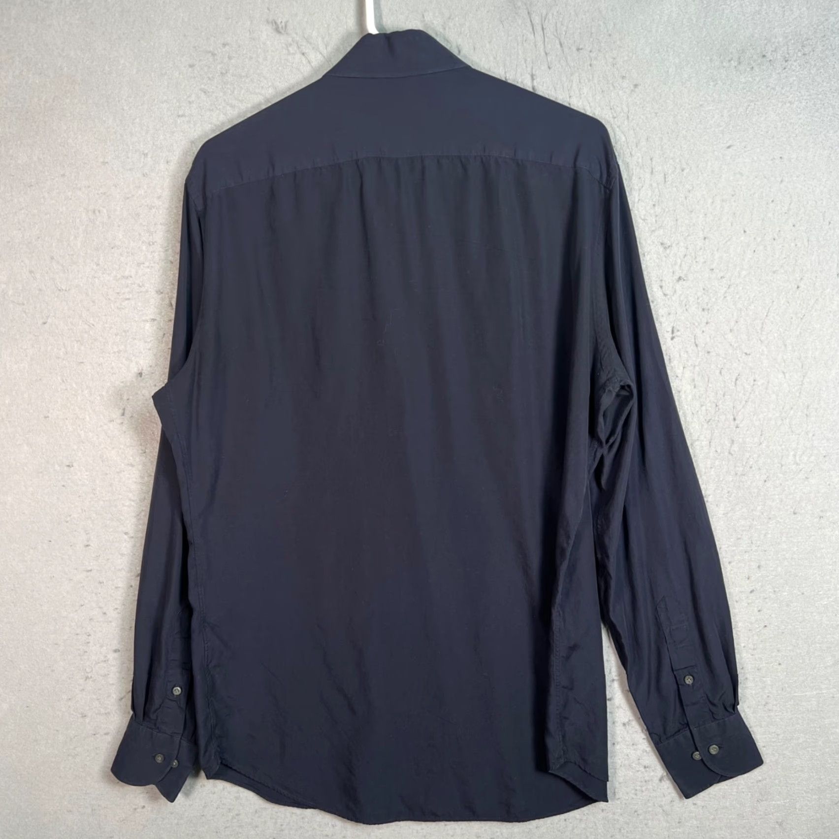 Suitsupply Suit Supply Mens Size 40 15 3/4 Tailored Fit Long Sleeve Blue Button-Up Shirt Size US L / EU 52-54 / 3 - 2 Thumbnail