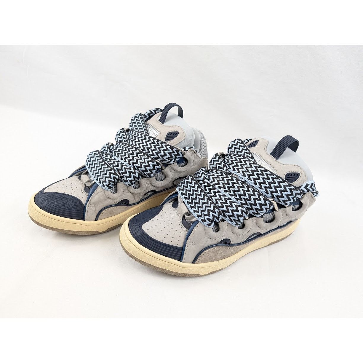 Lanvin o1rshd1 Curb Sneakers in Vanille Size US 9 / EU 42 - 18 Thumbnail